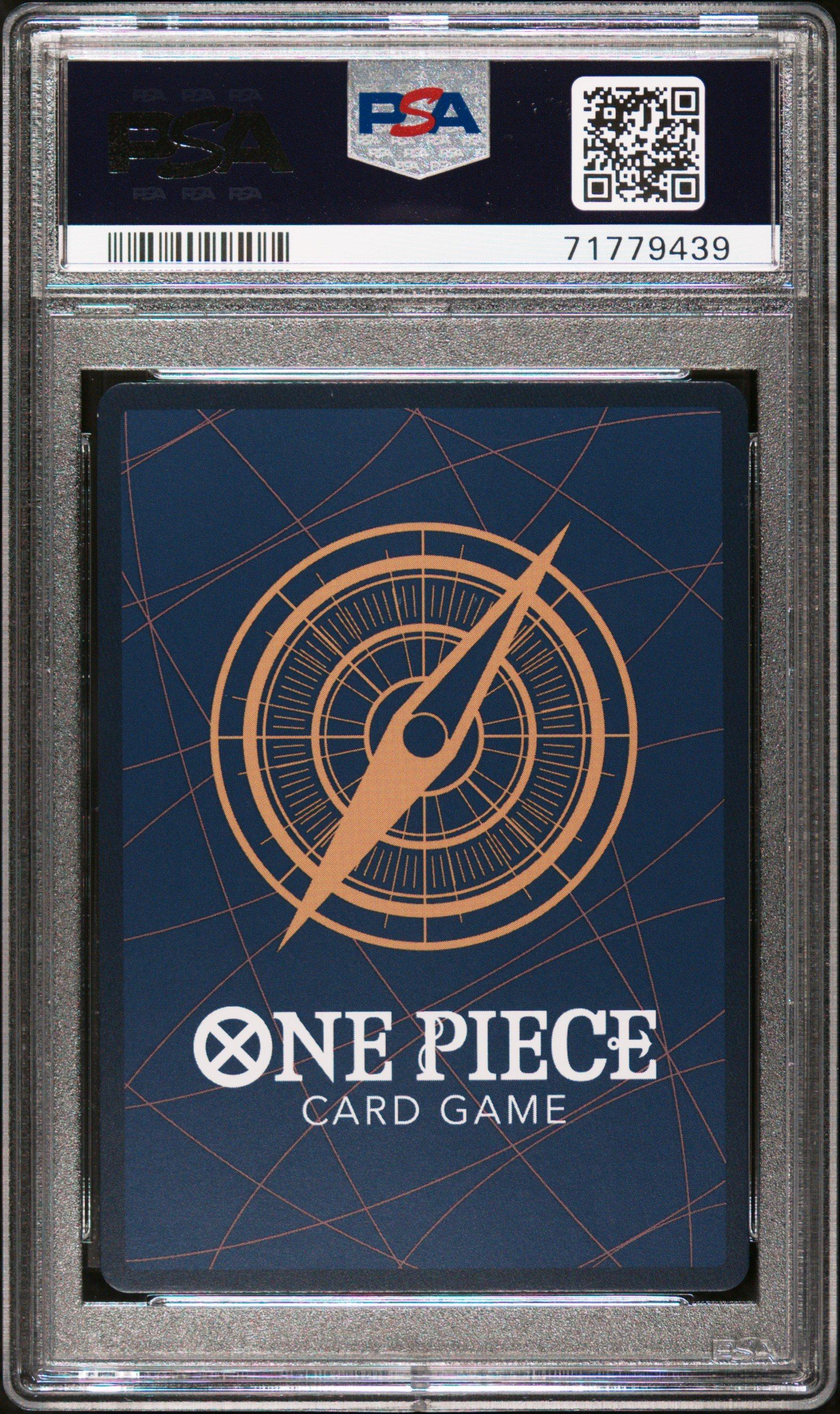 2022 One Piece Op01-romance Dawn 120 Shanks Alternate Art PSA 10