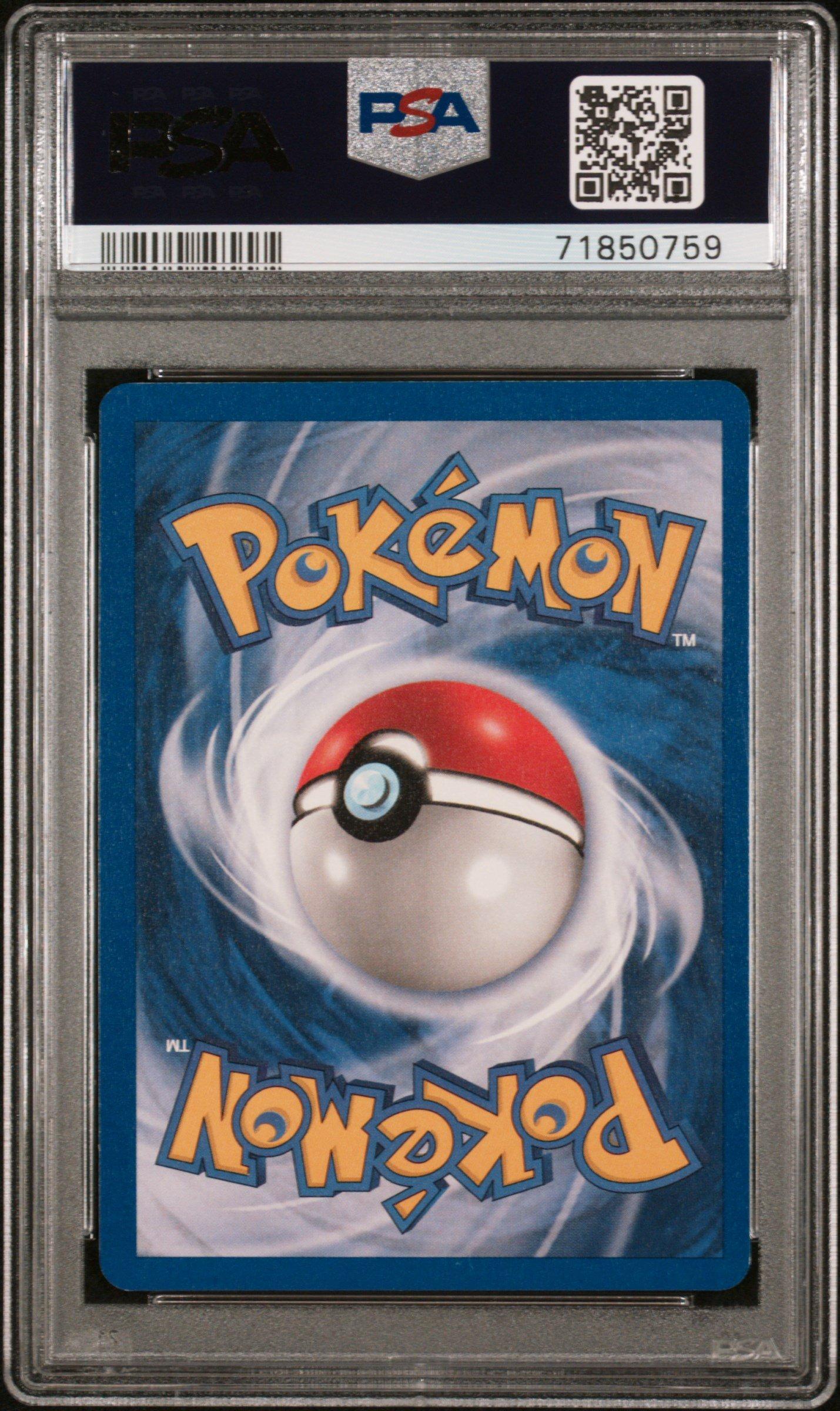 2000 Pokemon Rocket 13 Dark Vileplume PSA