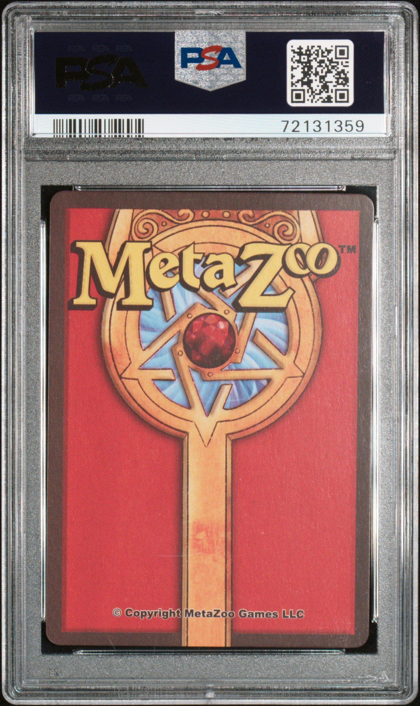 2022 Metazoo Promo 1 Arch Caster Pkr.nght. PSA 9