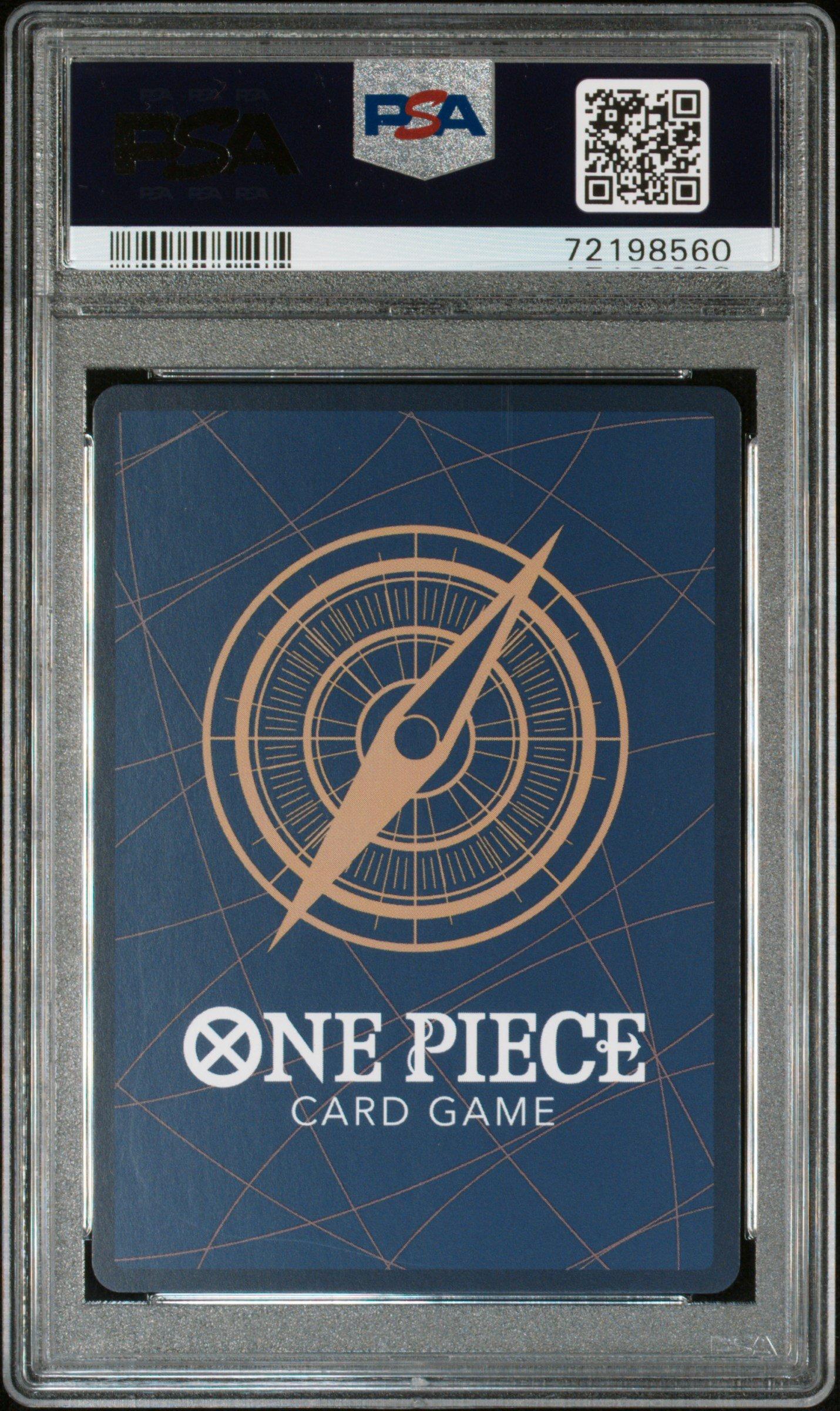 2022 One Piece Op01-romance Dawn Monkey D. Luffy Alternate Art PSA 10