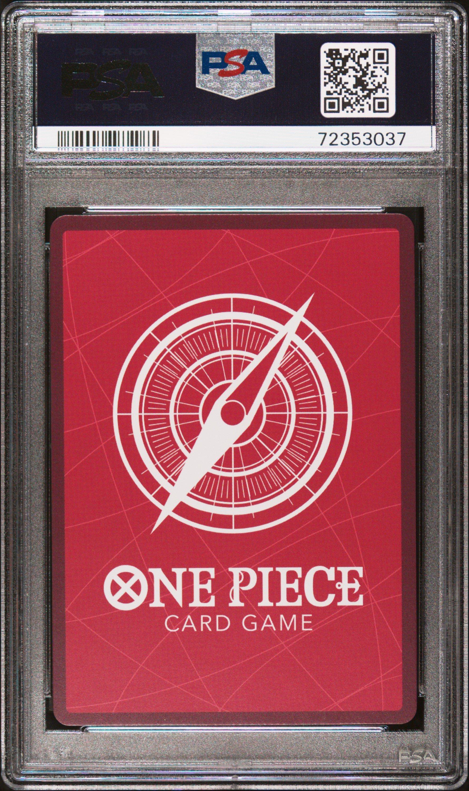 2022 One Piece Op01-romance Dawn 062 Crocodile Alternate Art PSA 10