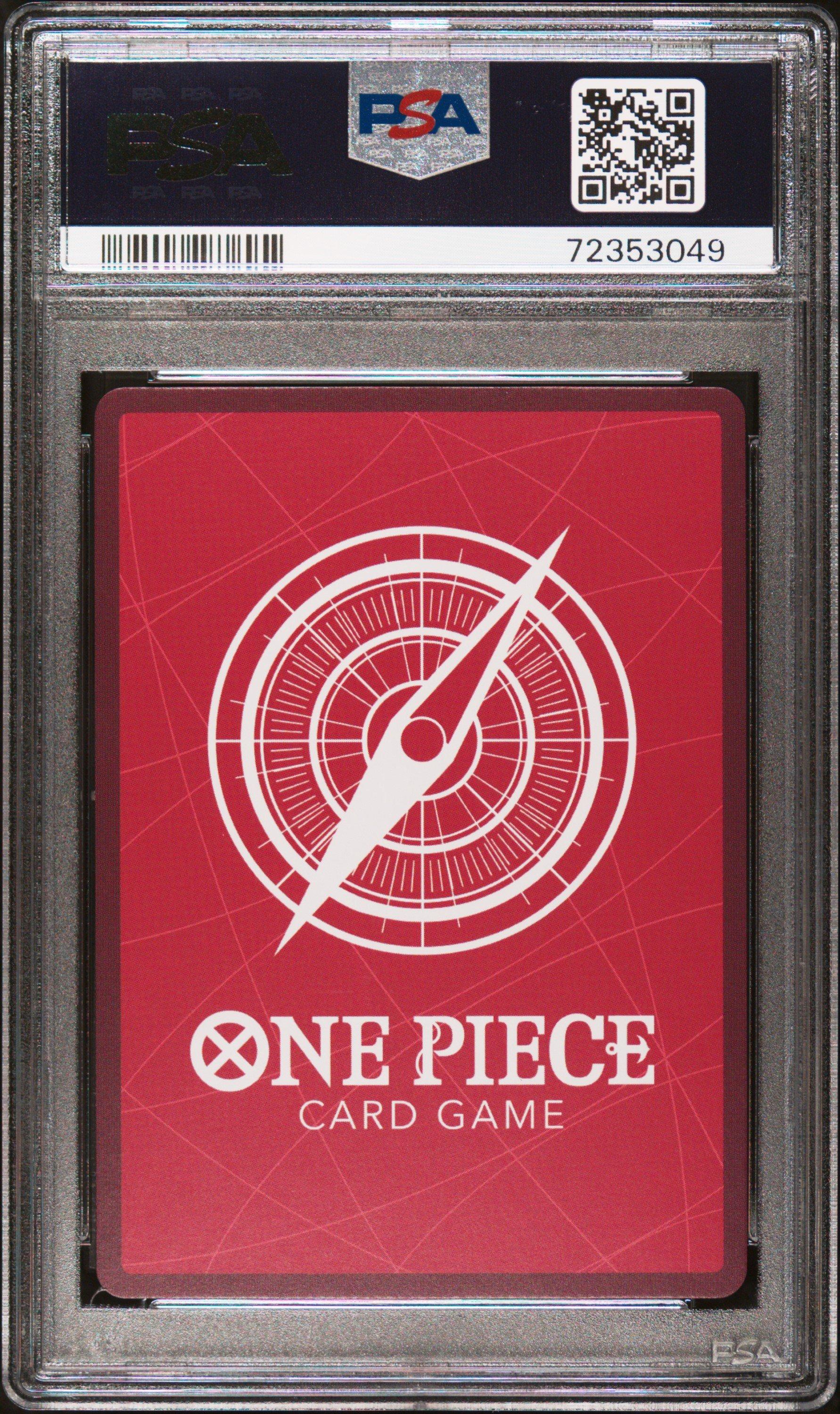 2022 One Piece Op01-romance Dawn 060 Donquixote Doflamingo Alternate Art PSA 10