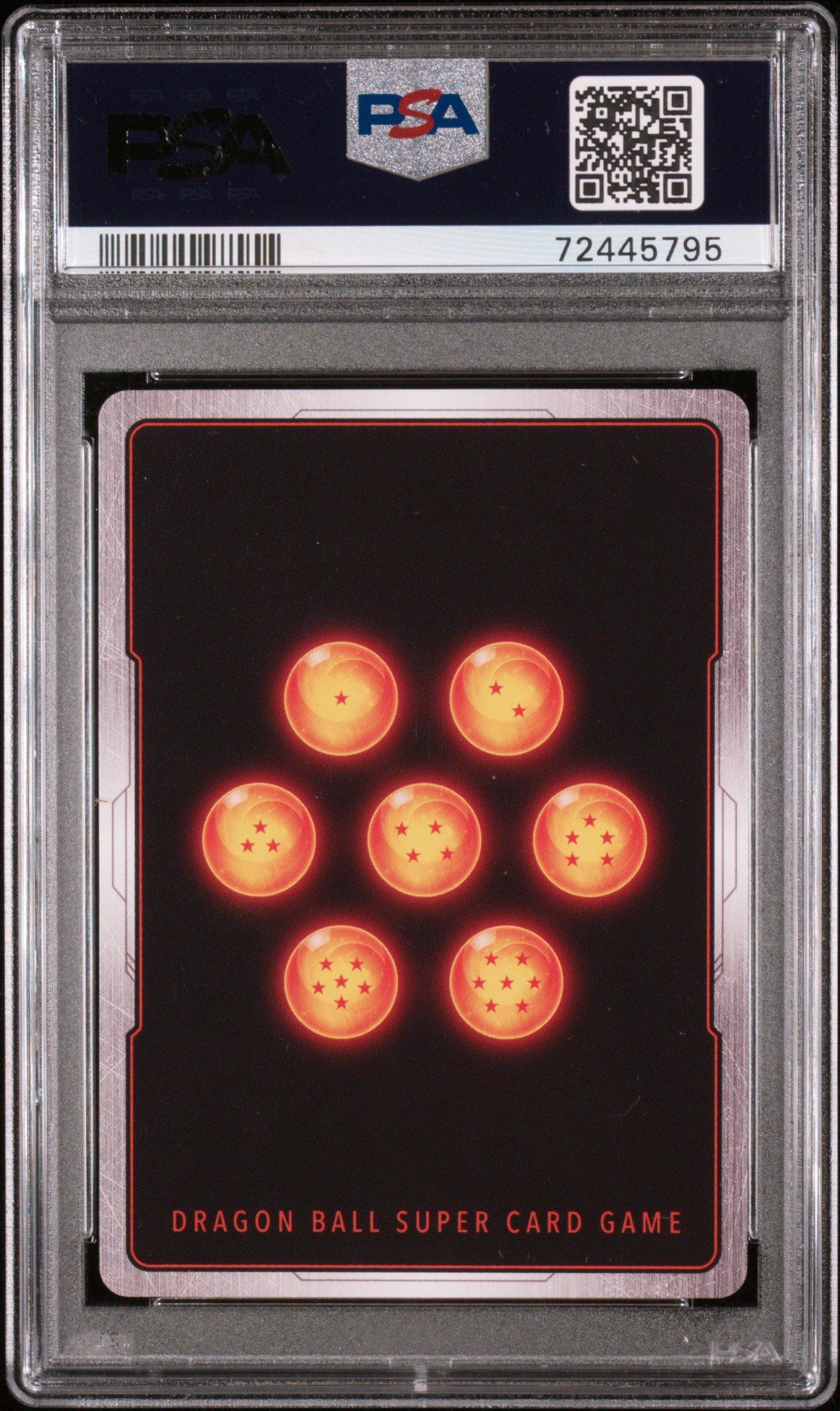 2022 Dragon Ball Super Card Game 5th Anniversary Set Scr Pack Premium Edition Bt3-123 Hyper Evolution Super Saiyan 4 Son Goku PSA 10