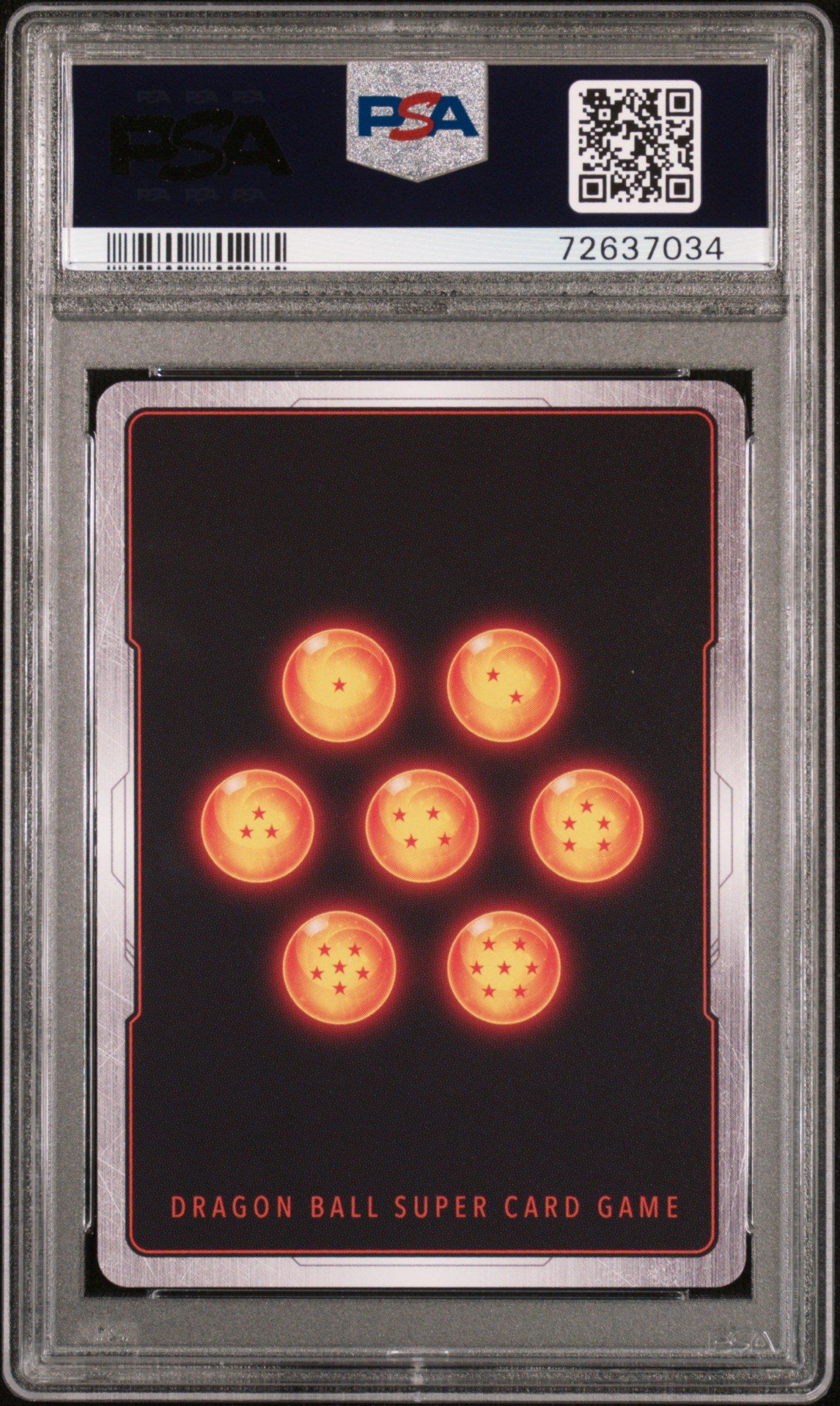 2022 Dragon Ball Super Card Game Series 18 Dawn Of The Z-legends Bt18-033 Ss Son Goku, Awakened Onslaught Pre-release PSA 9