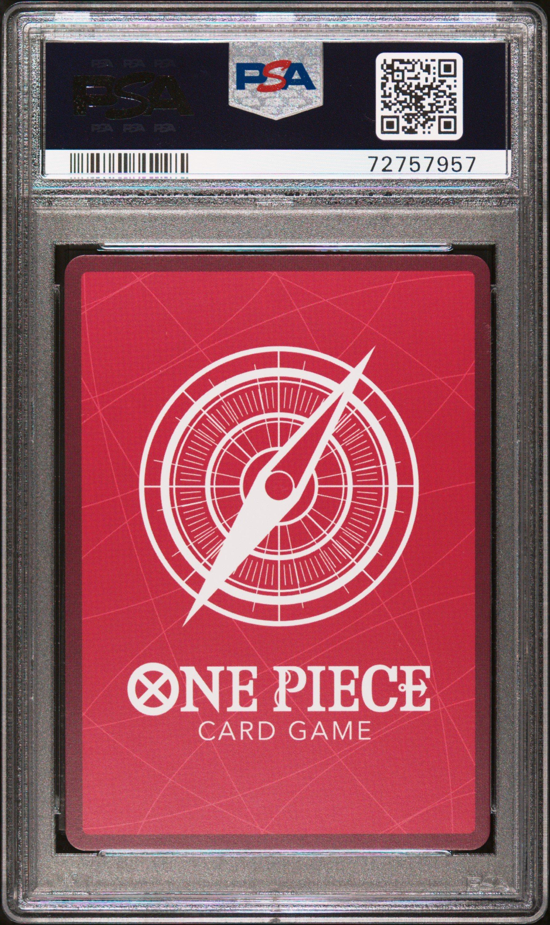 2022 One Piece Japanese 25th Anniversary Premium Card Collection 001 Roronoa Zoro PSA 10