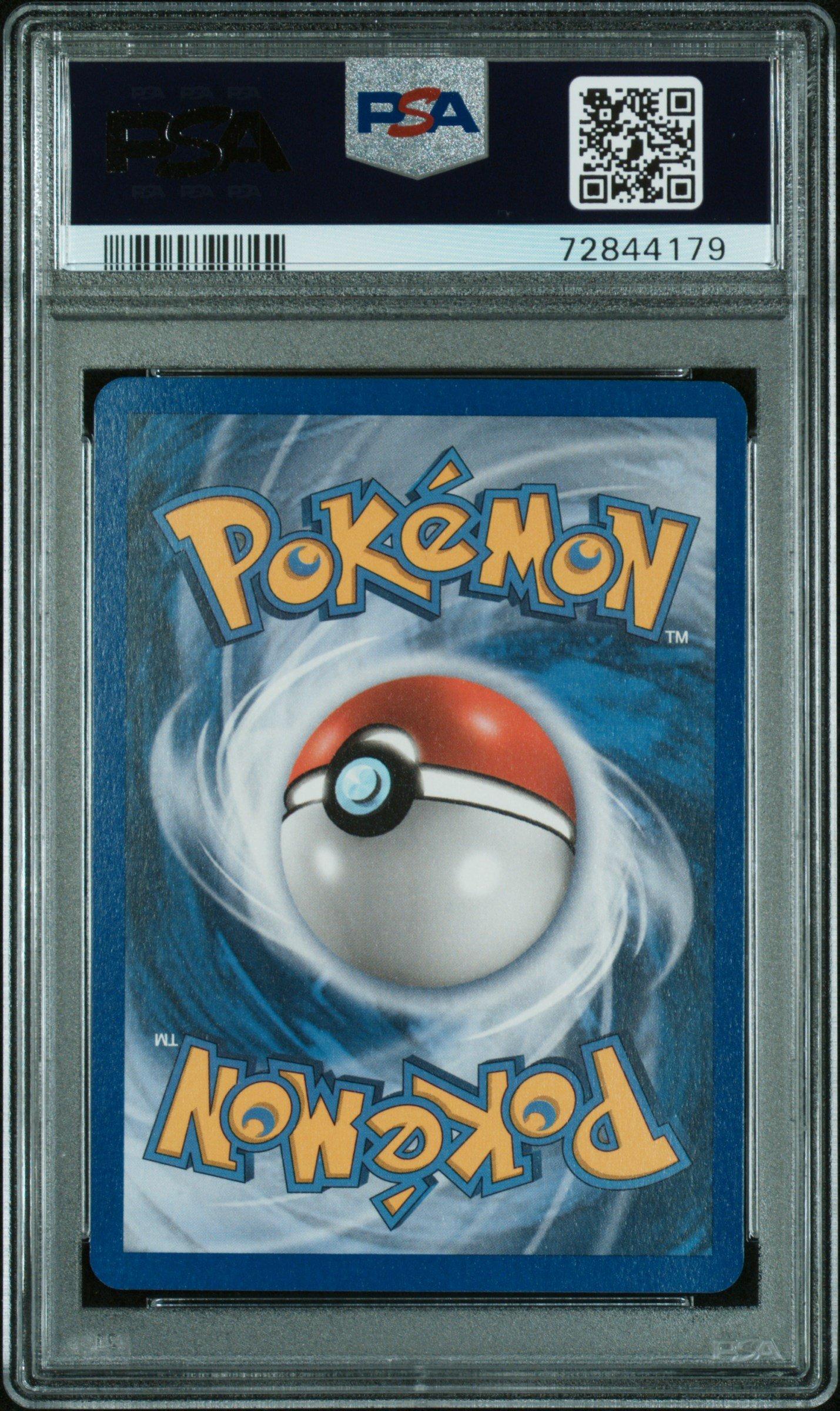 2005 Pokemon Ex Unseen Forces 32 Stantler-reverse Foil PSA 8