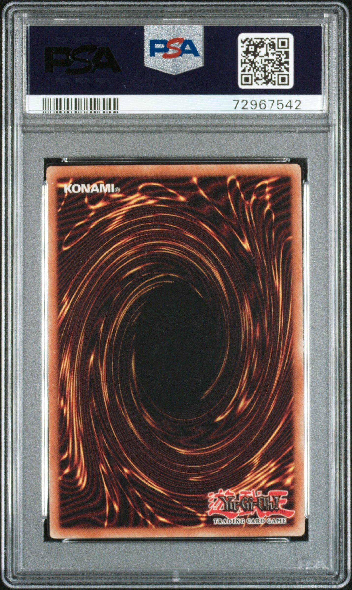 2002 Yu-gi-oh! Promo Bpt-collector's Tins 004 Lord Of D. Reverse Foil Error PSA 9