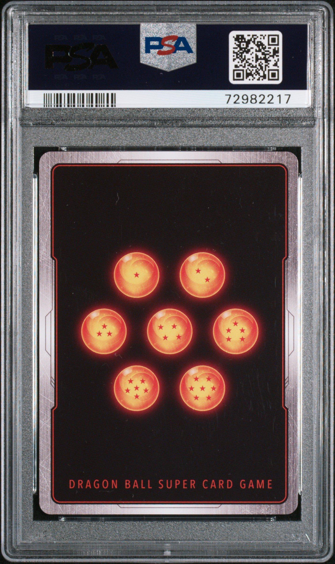 2018 Dragon Ball Super Card Game Series 4 Colossal Warfare Bt4-003 Tri.flsh.ss4 Son Goku PSA 10