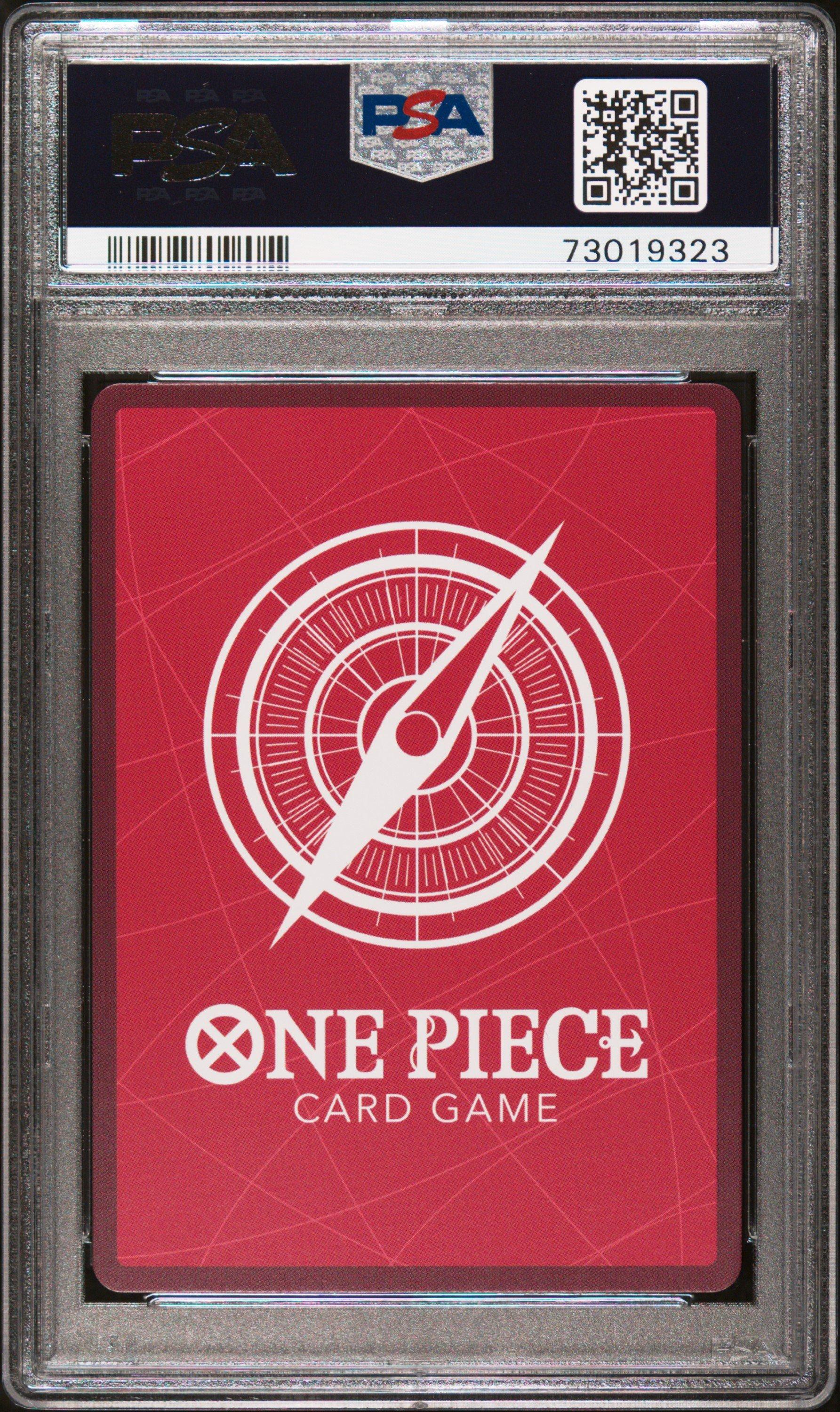 2022 One Piece Romance Dawn Monkey D. Luffy Alternate Art PSA 10
