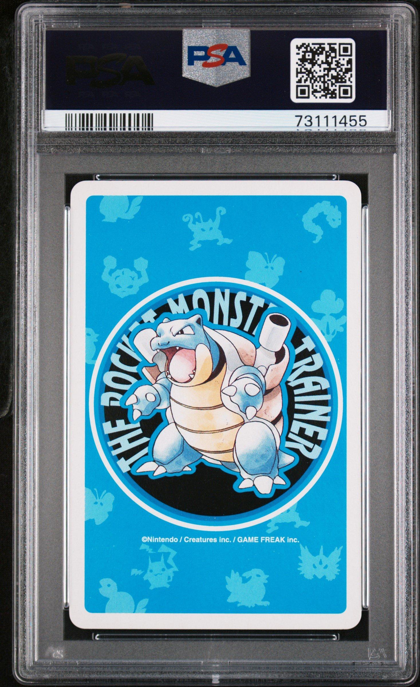 1998 Pokemon Blue Version Playing Cards 037 Vulpix Queen Of Clubs