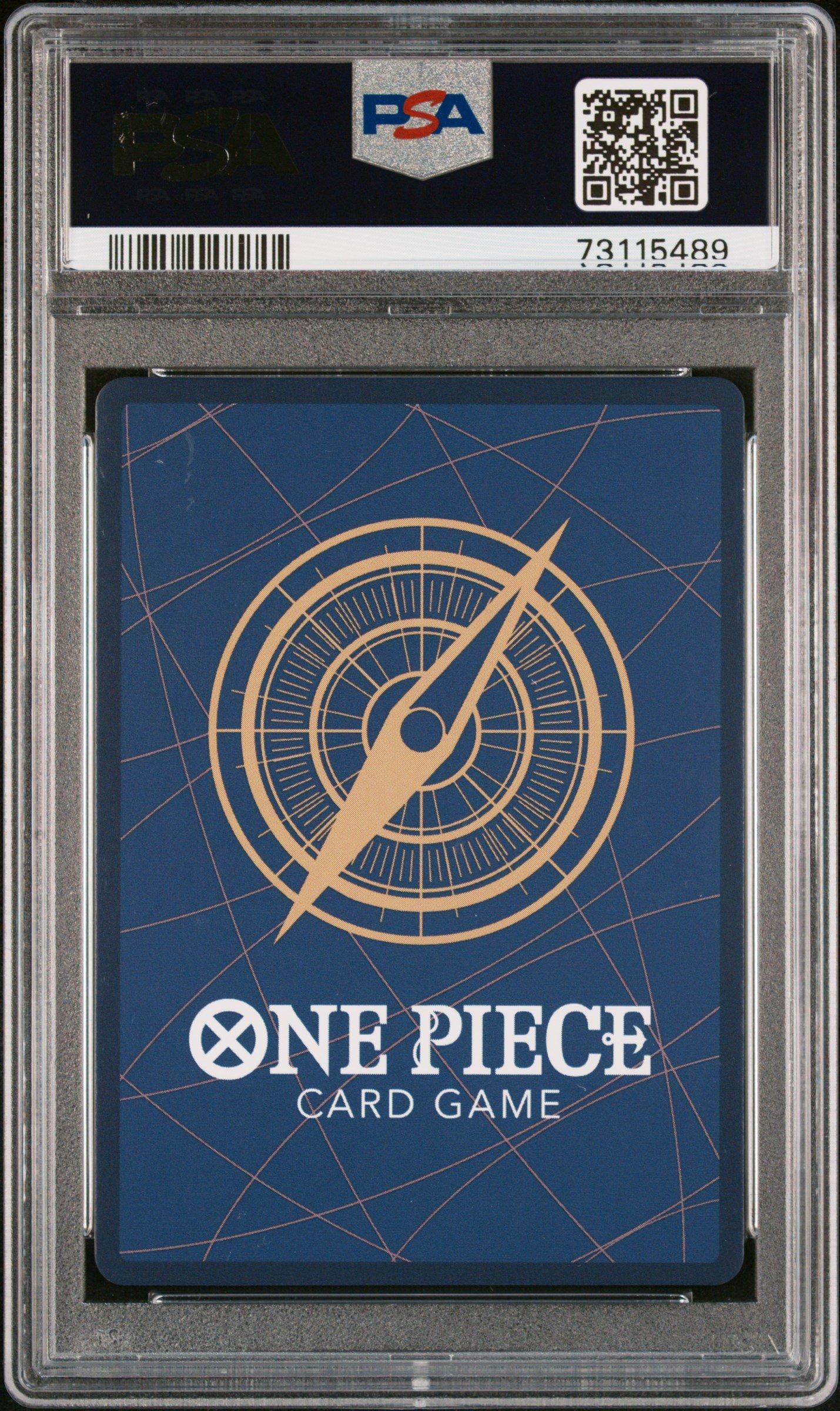 2023 One Piece Japanese Op03-pillars Of Strength 122 Sogeking PSA 10