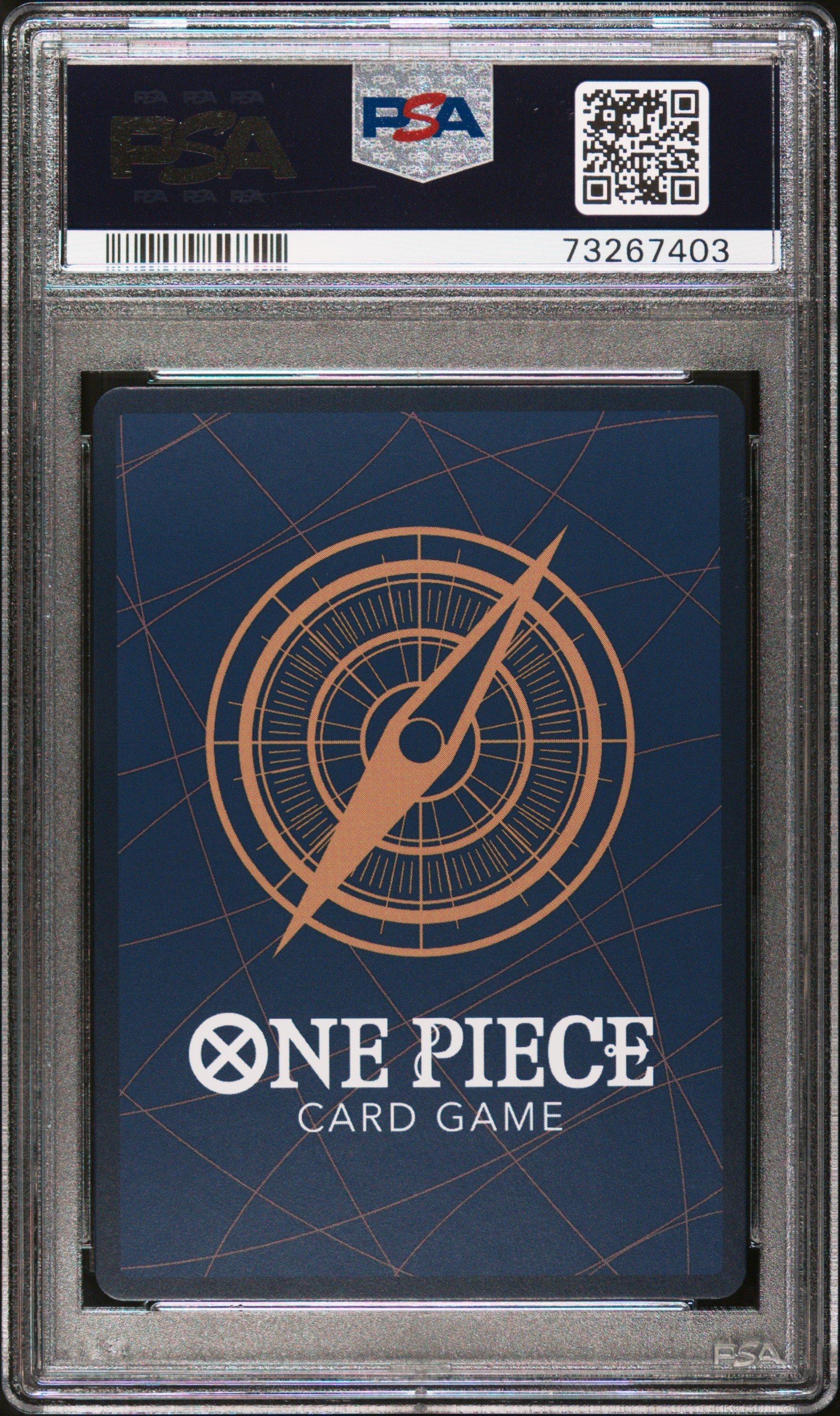 2022 One Piece Op01-romance Dawn 077 Perona Box Topper PSA 10
