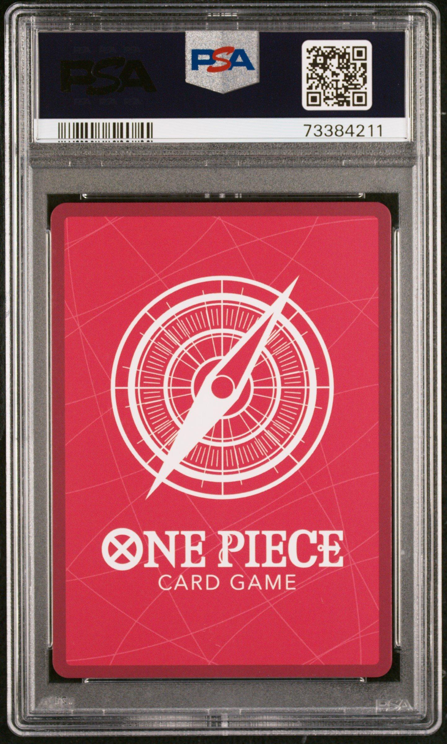 2022 One Piece Japanese Op02-paramount War 026 Sanji Alternate Art PSA 10