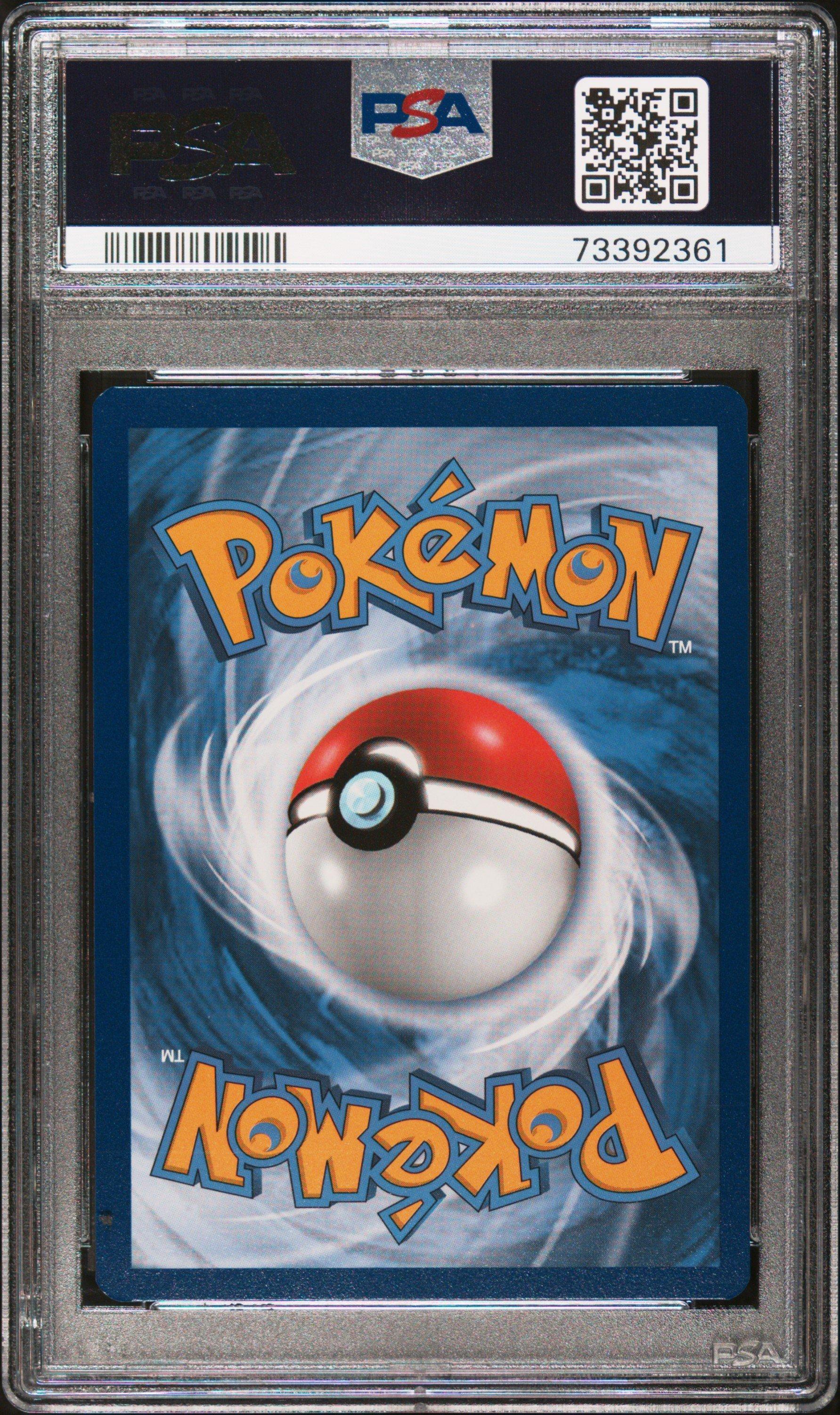 2021 Pokemon Swsh Black Star Promo 121 Fa/marnie PSA 9