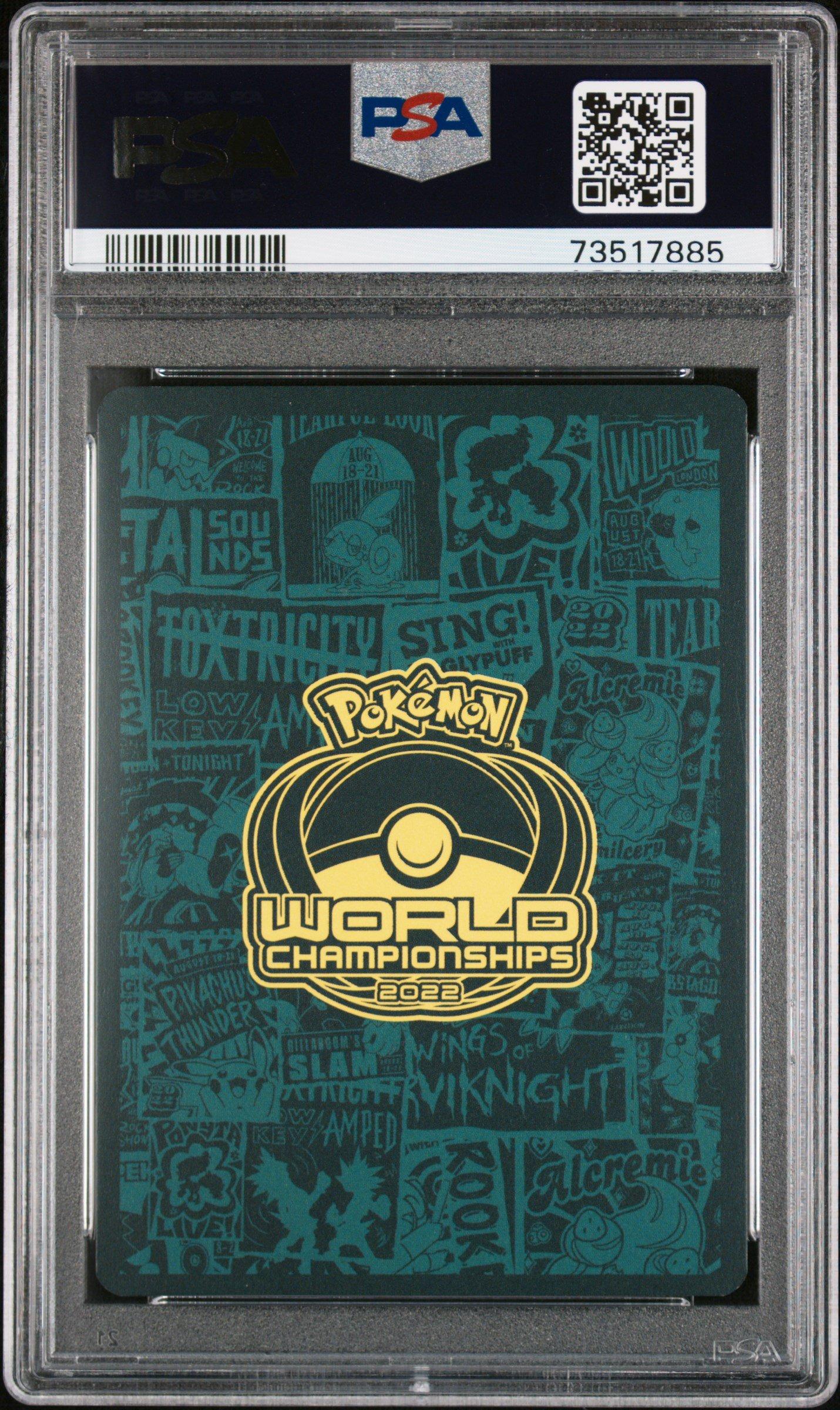 2023 Pokemon 2022 World Championships Deck: Adp 123 Arceus Vstar Adp PSA
