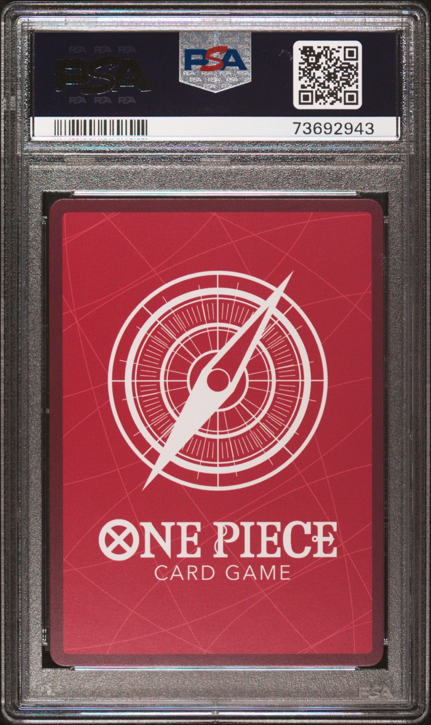 2022 One Piece Romance Dawn Roronoa Zoro Alternate Art PSA 10