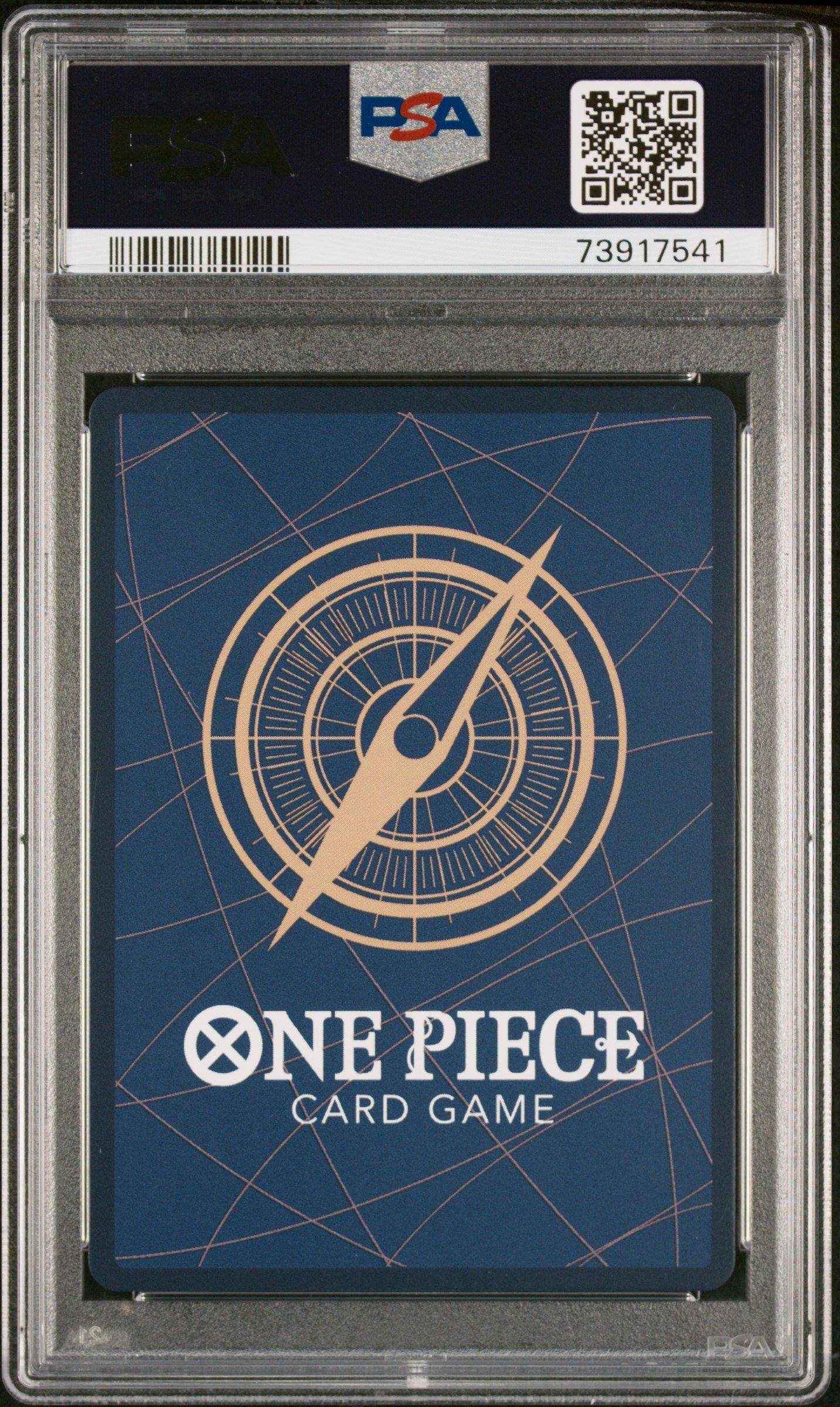 2023 One Piece Japanese Op03-pillars Of Strength 092 Rob Lucci Alternate Art PSA 10