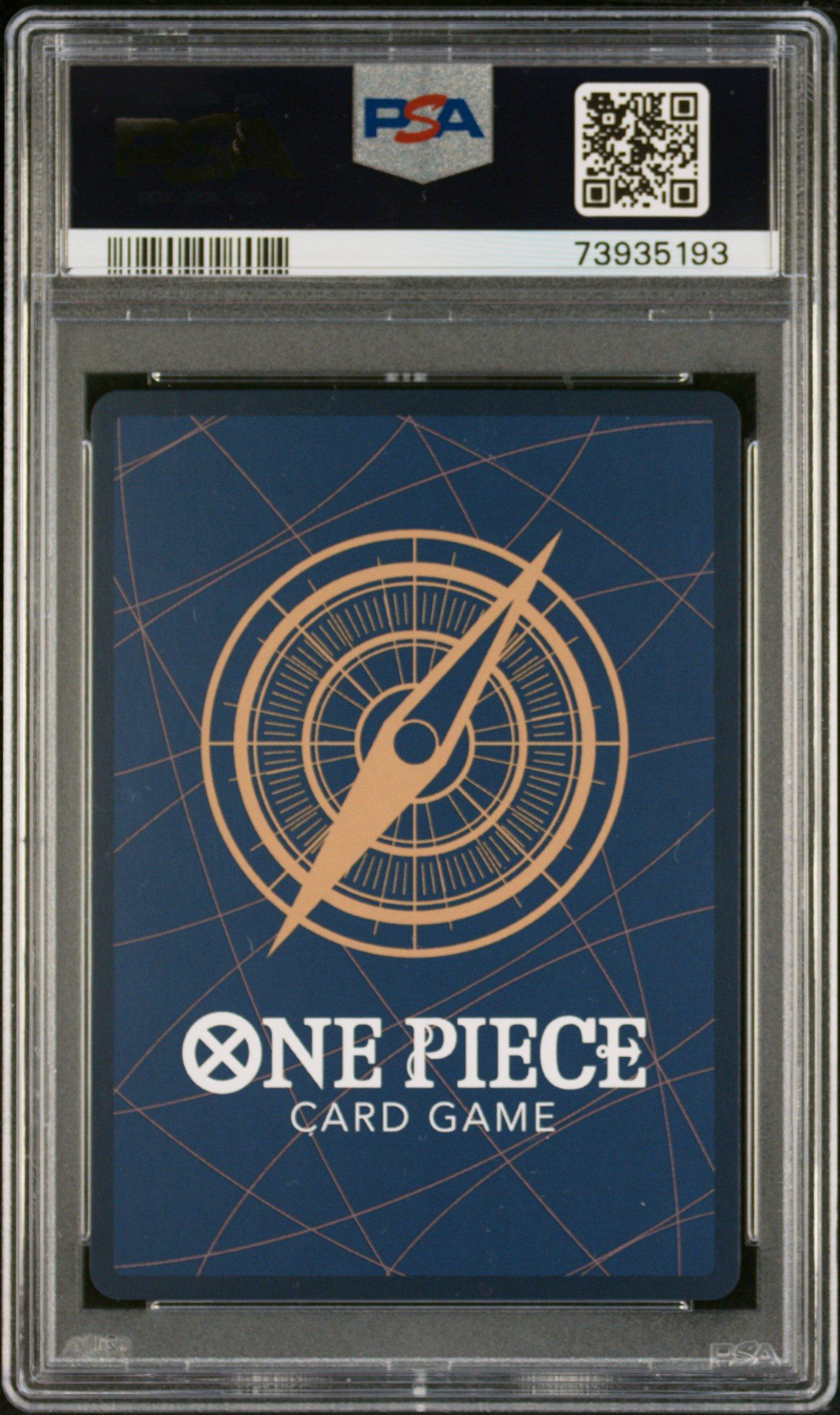 2023 One Piece Op02-paramount War 120 Uta Alternate Art PSA 10