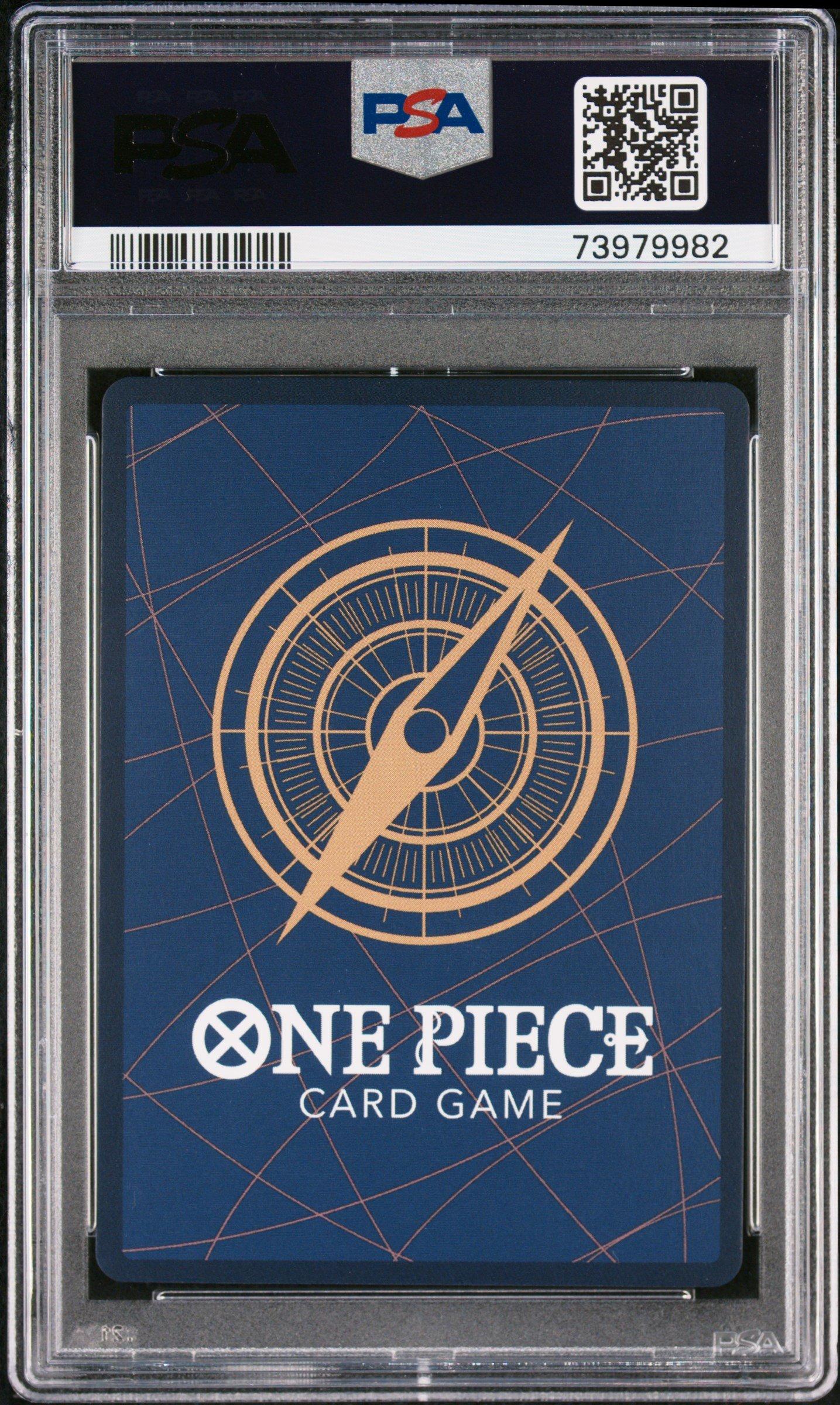 2023 One Piece Paramount War Edward Newgate Alternate Art PSA