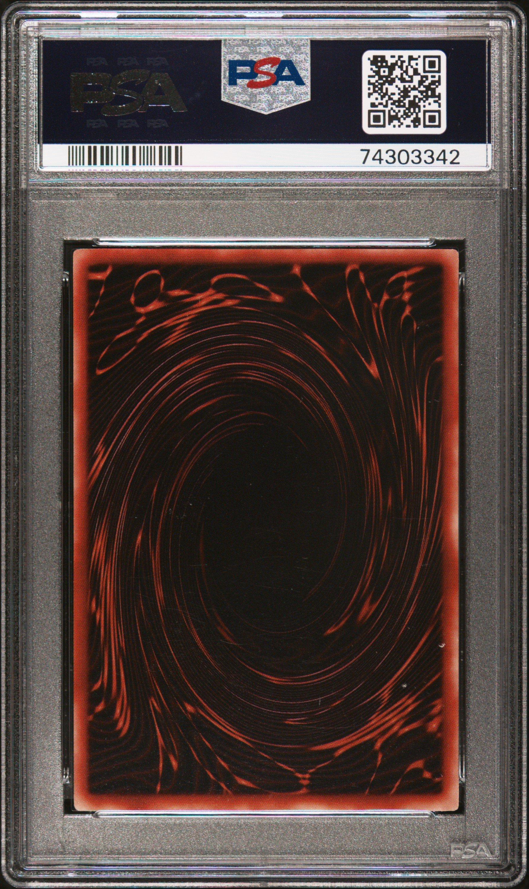 2003 Yu-gi-oh! Promo 001 Slifer The Sky Dragon English Game Boy Advance PSA 9