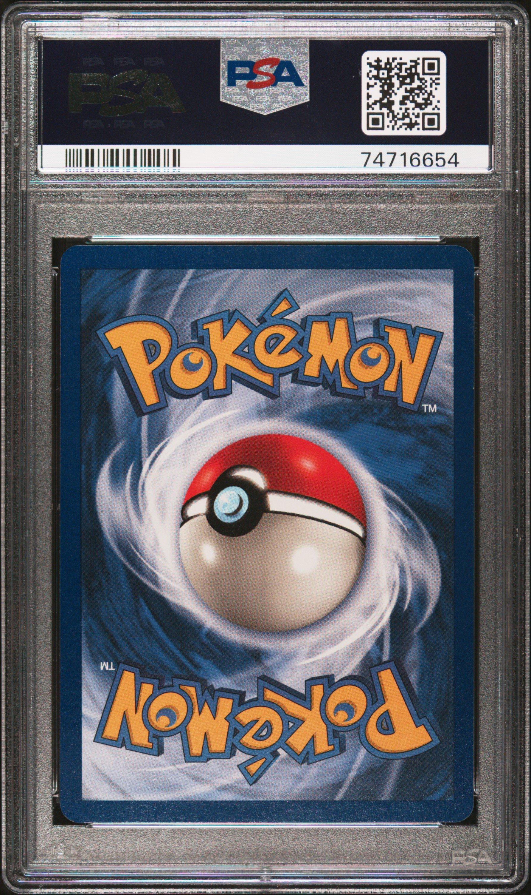 1999 Pokemon Game 29 Haunter Shadowless PSA 10