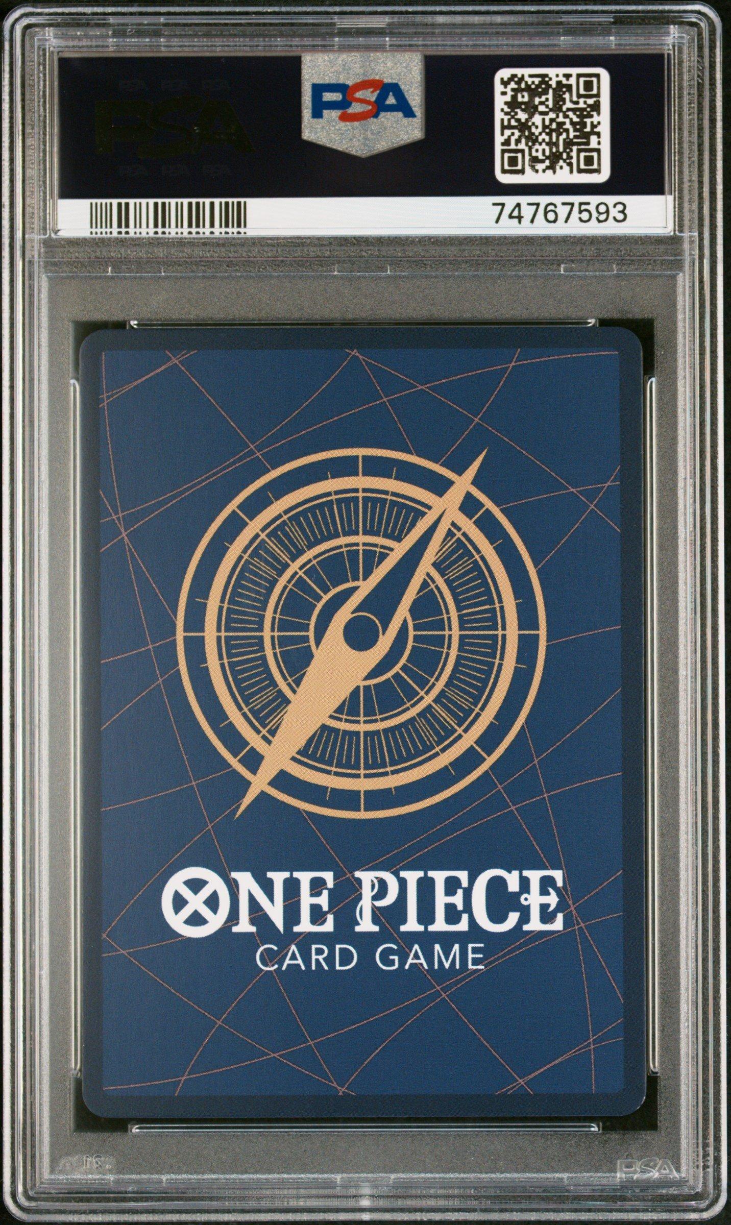 2023 One Piece Op02-paramount War Monkey D. Garp Alternate Art PSA 10