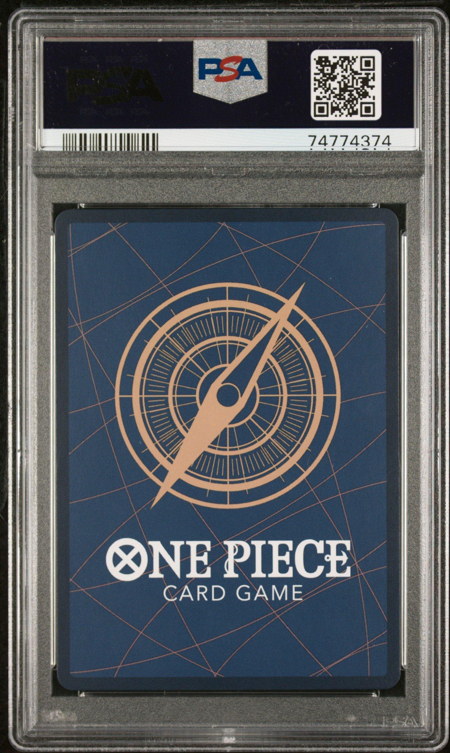 2023 One Piece Op02-paramount War 120 Uta PSA 10 Graded Card