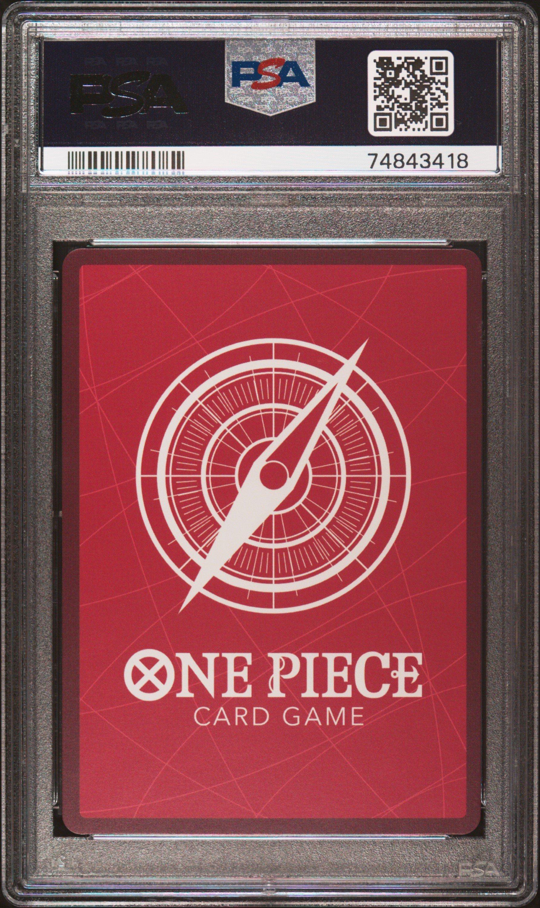 2023 One Piece Paramount War 093 Smoker Alternate Art PSA 10