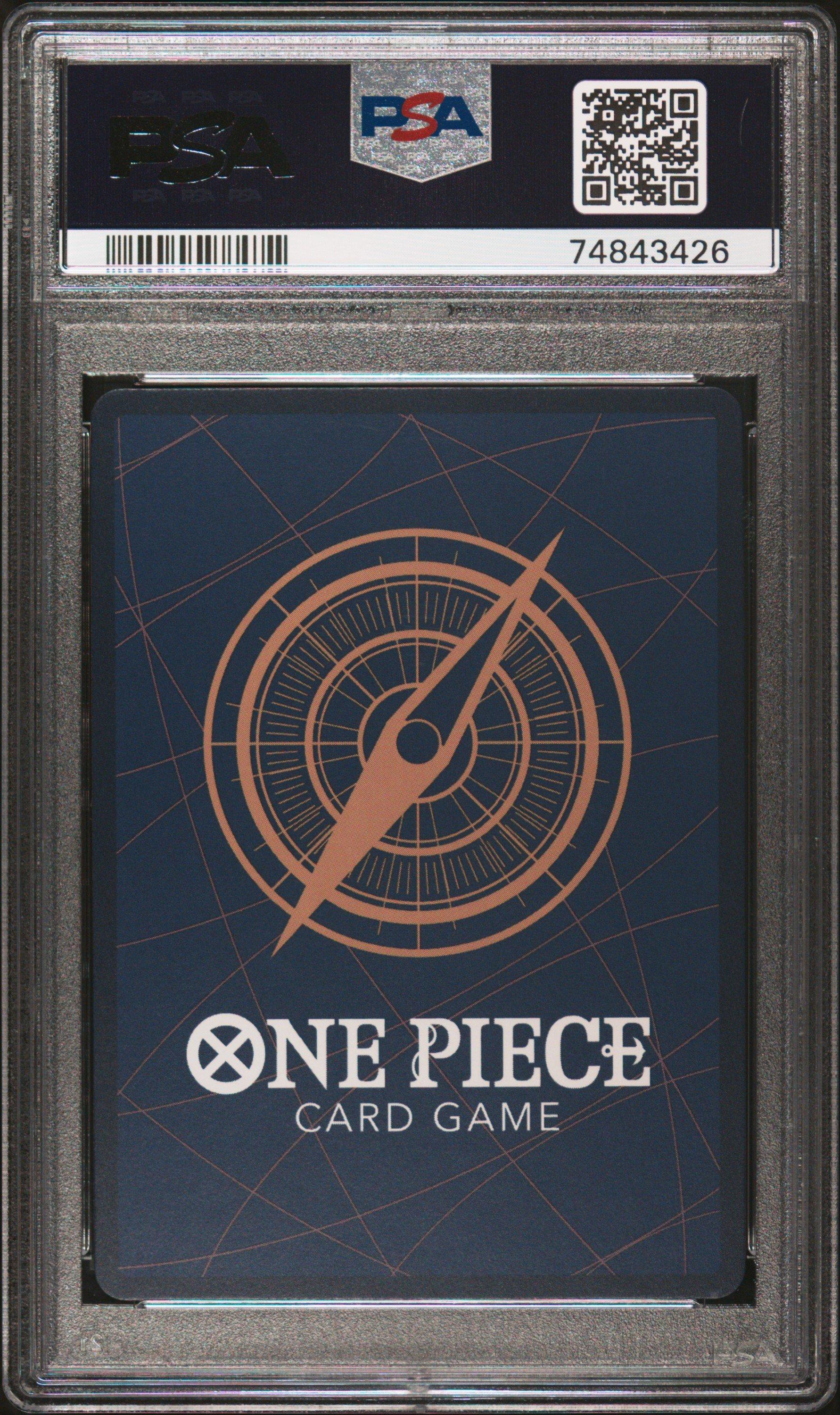 2023 One Piece Paramount War Monkey D. Luffy Alternate Art PSA 10