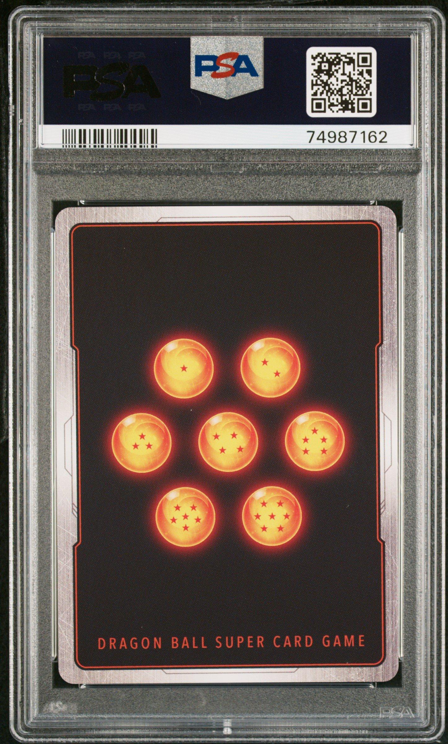 2022 Dragon Ball Super Card Game Series 19 Fighter's Ambition Bt19-147 Son Gohan, Hostile Saiyan Encounter Son Gohan Rare PSA 10