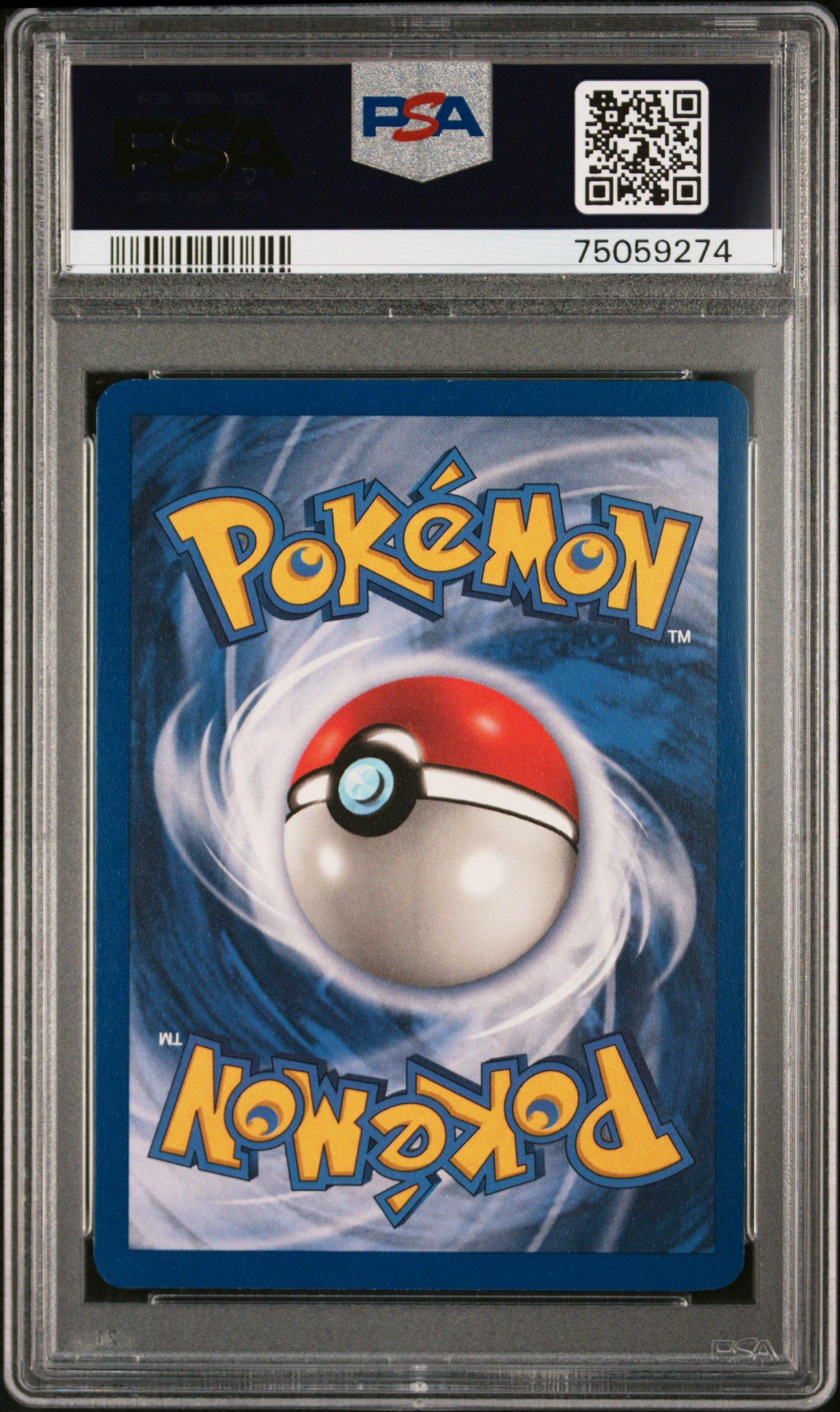 1999 Pokemon Jungle 60 Pikachu 1st Edition PSA 10 Graded Card