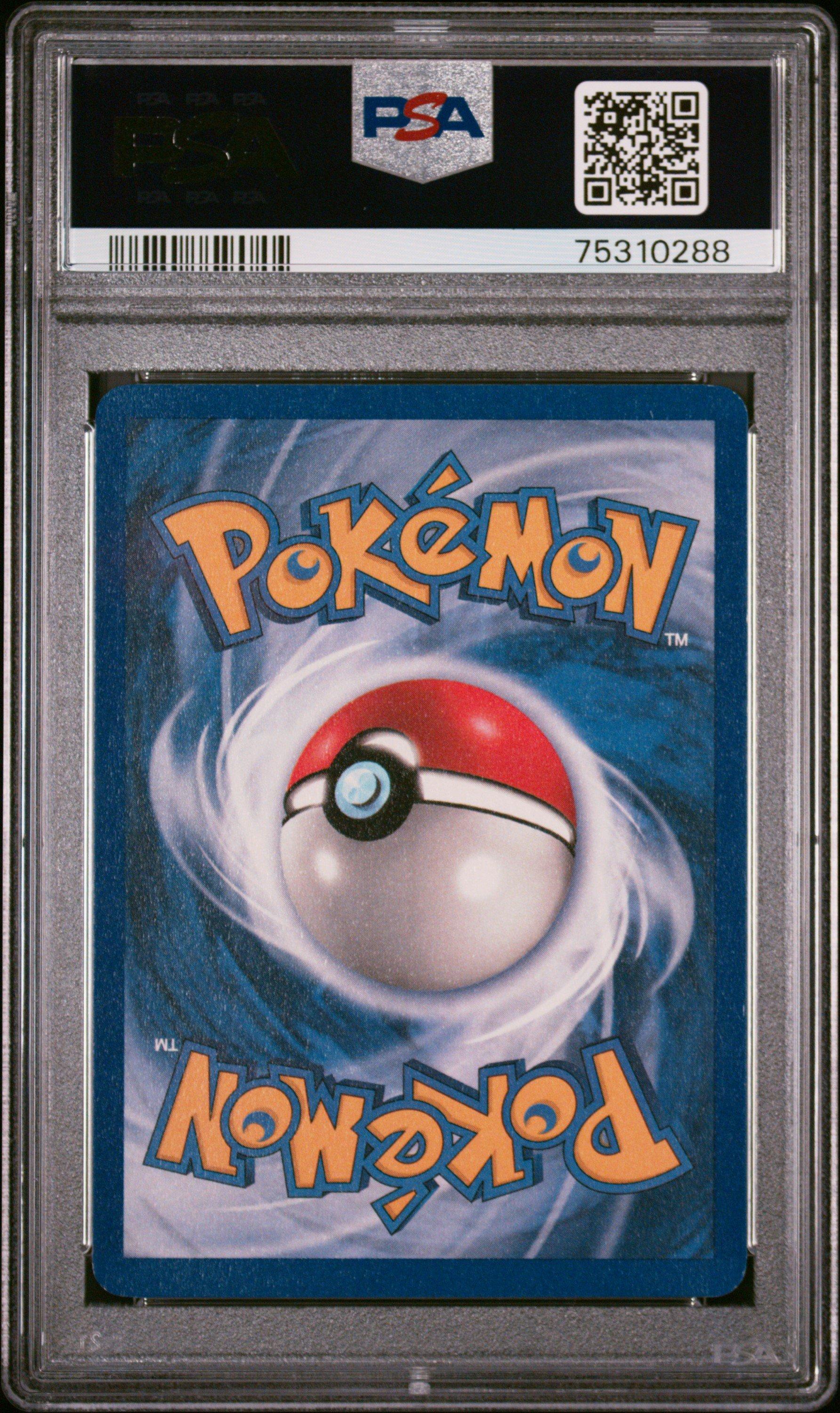 2000 Pokemon Gym Heroes 81 Lt. Surge's Pikachu PSA 8