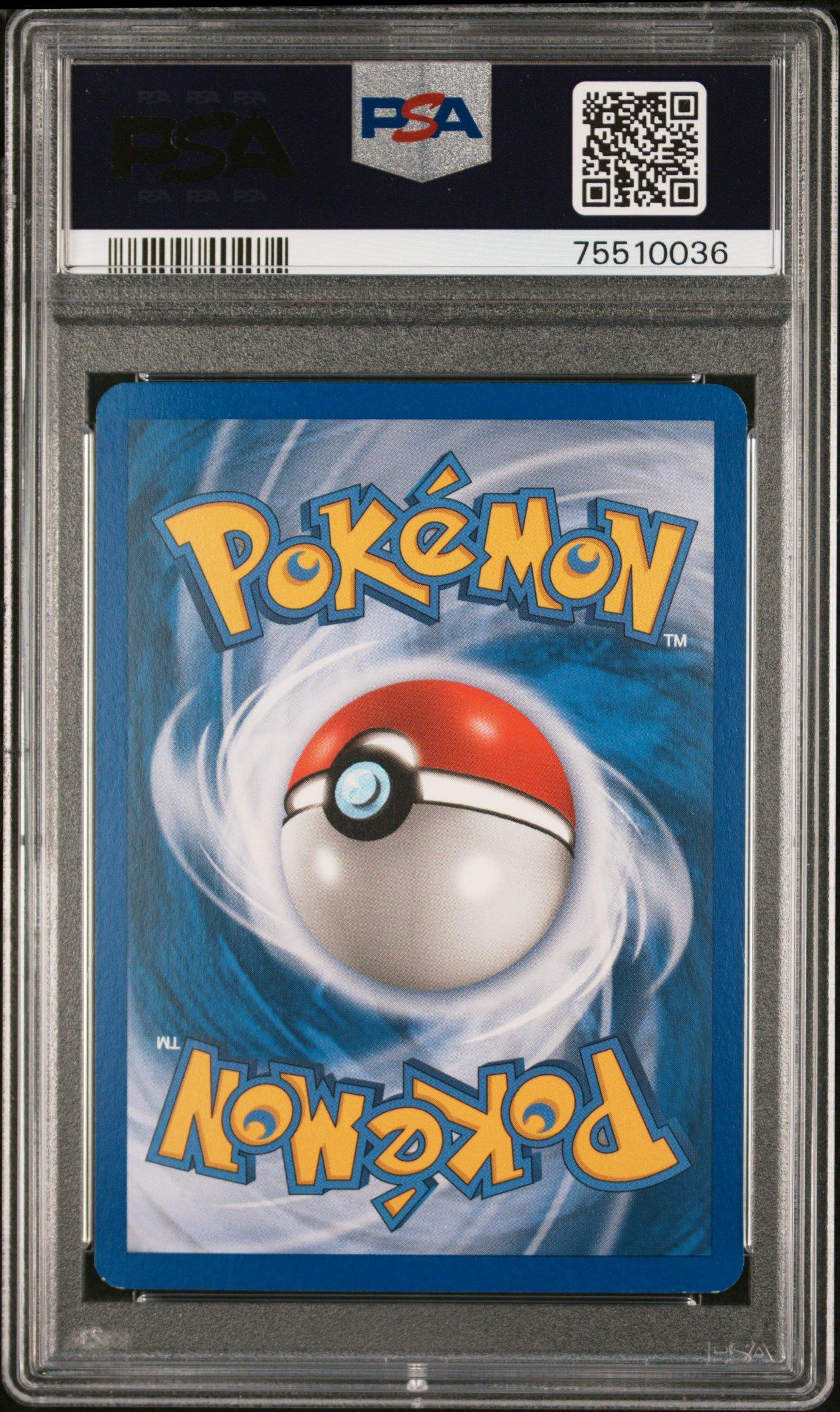 2006 Pokemon Ex Dragon Frontiers 15 Dewgong-reverse Foil PSA 8