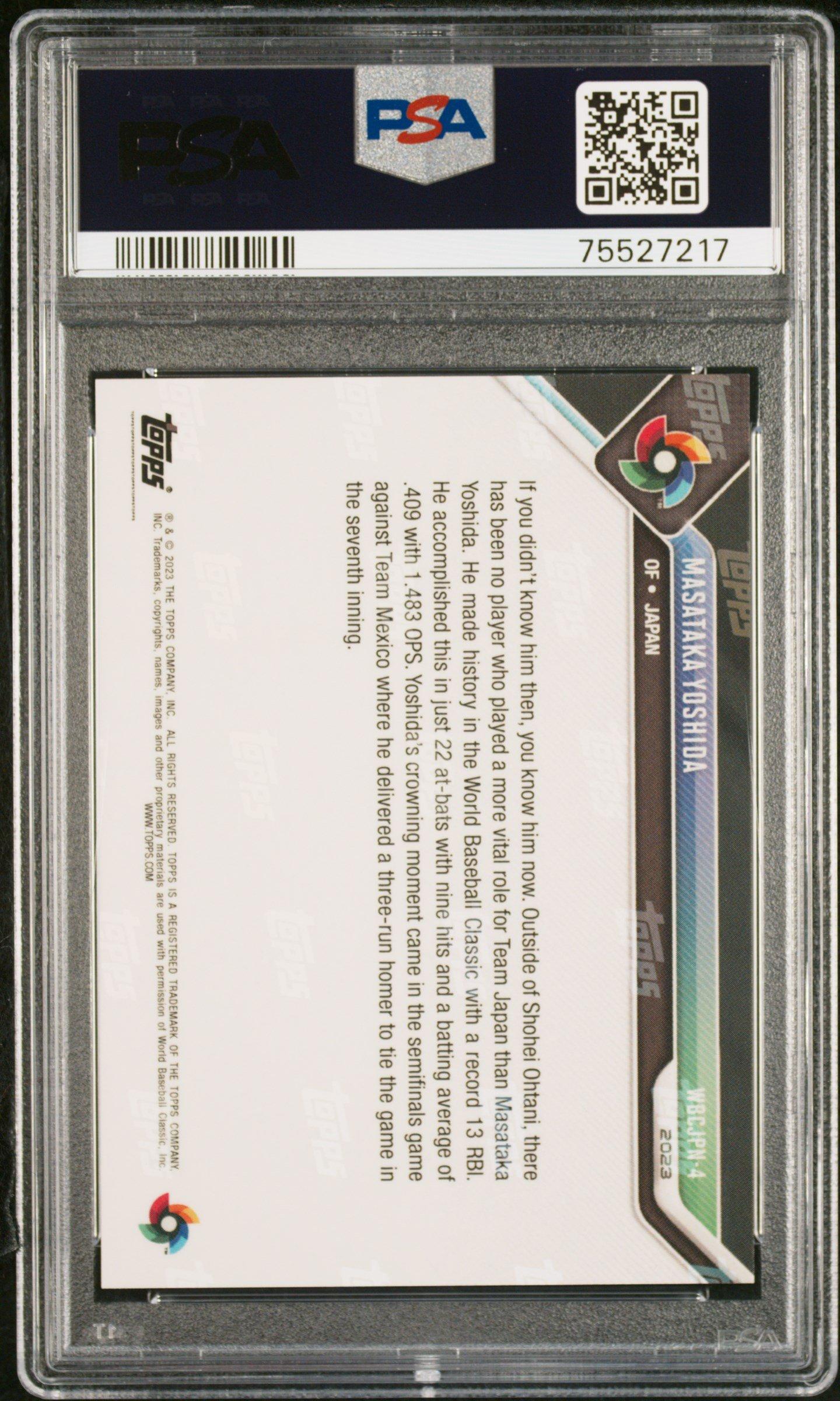 2023 Topps Now World Baseball Classic Champions Team Wbcjpn4