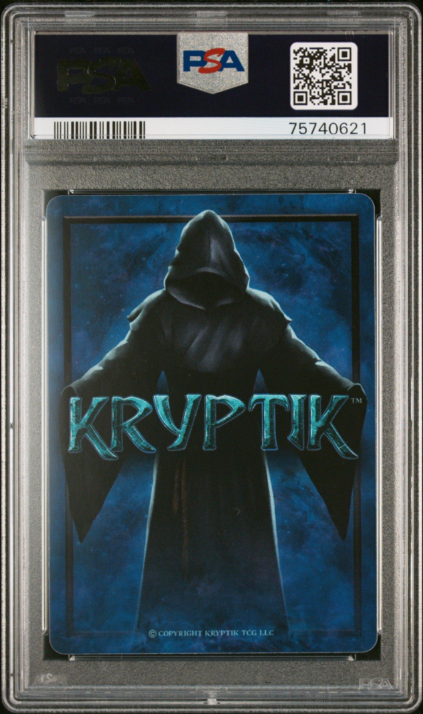 2022 Kryptik Genesis 142 Imposed Withdrawal Kickstarter-extended Art PSA 10