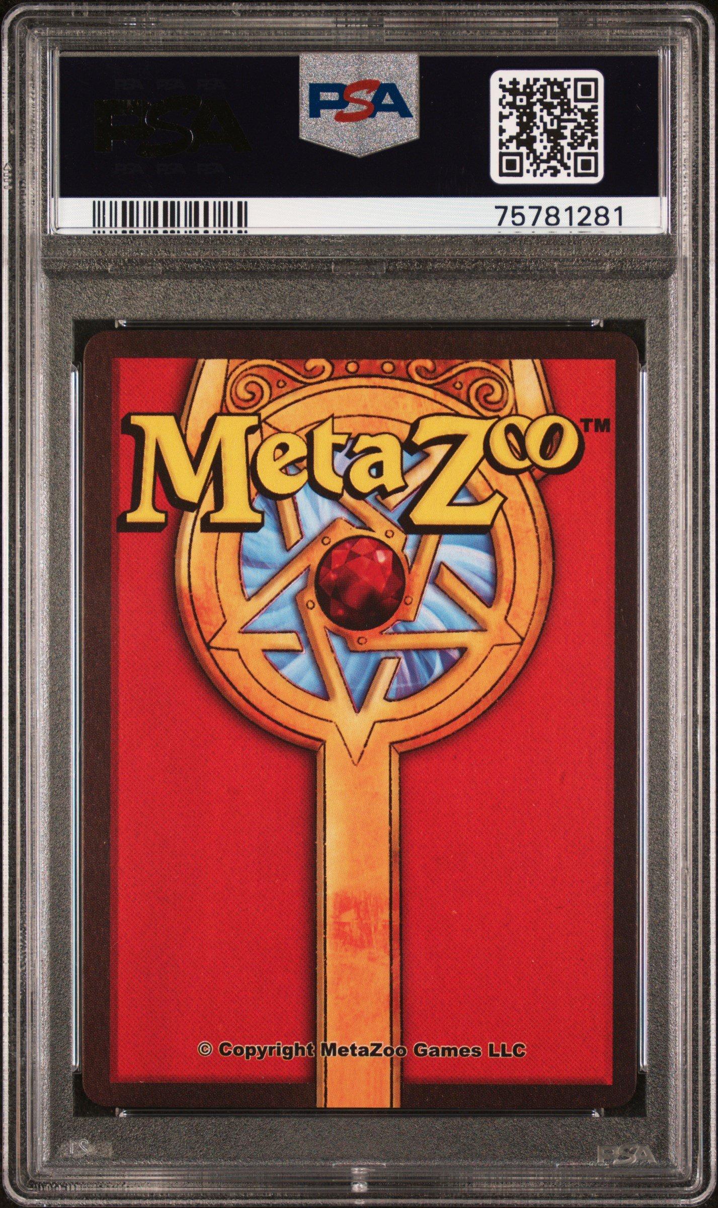 2022 Metazoo Magicast Metapoo 3 Mothman PSA 10