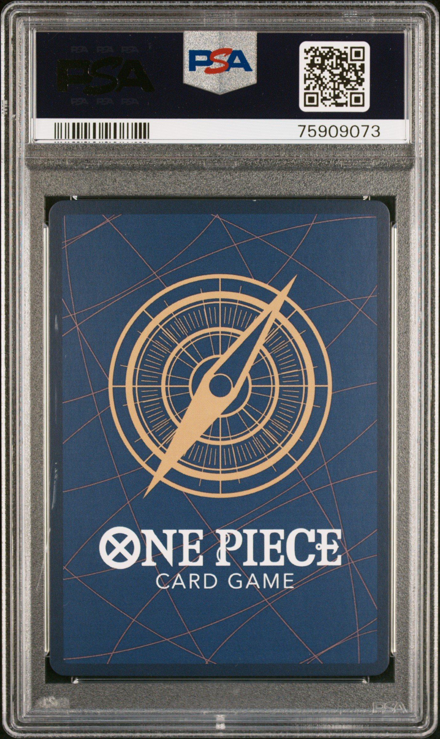 2022 One Piece Japanese Op01-romance Dawn Roronoa Zoro Alternate Art PSA 10