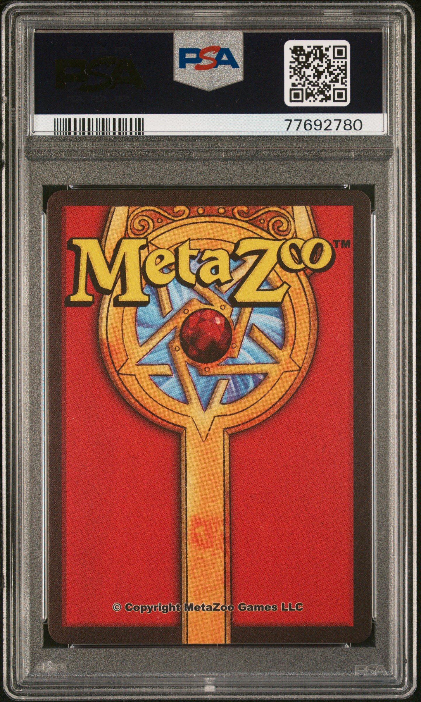 2021 Metazoo Cryptid Nation 3 Mothman PSA 9