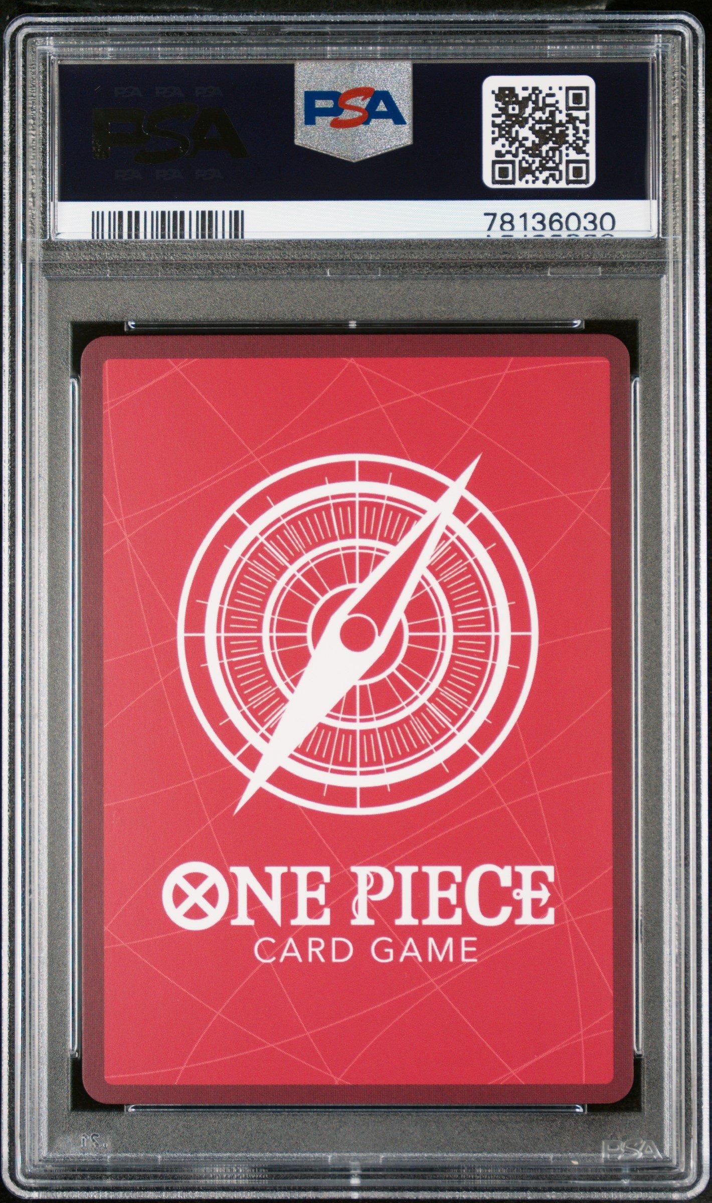 2022 One Piece Japanese Romance Dawn King Alternate Art PSA 10