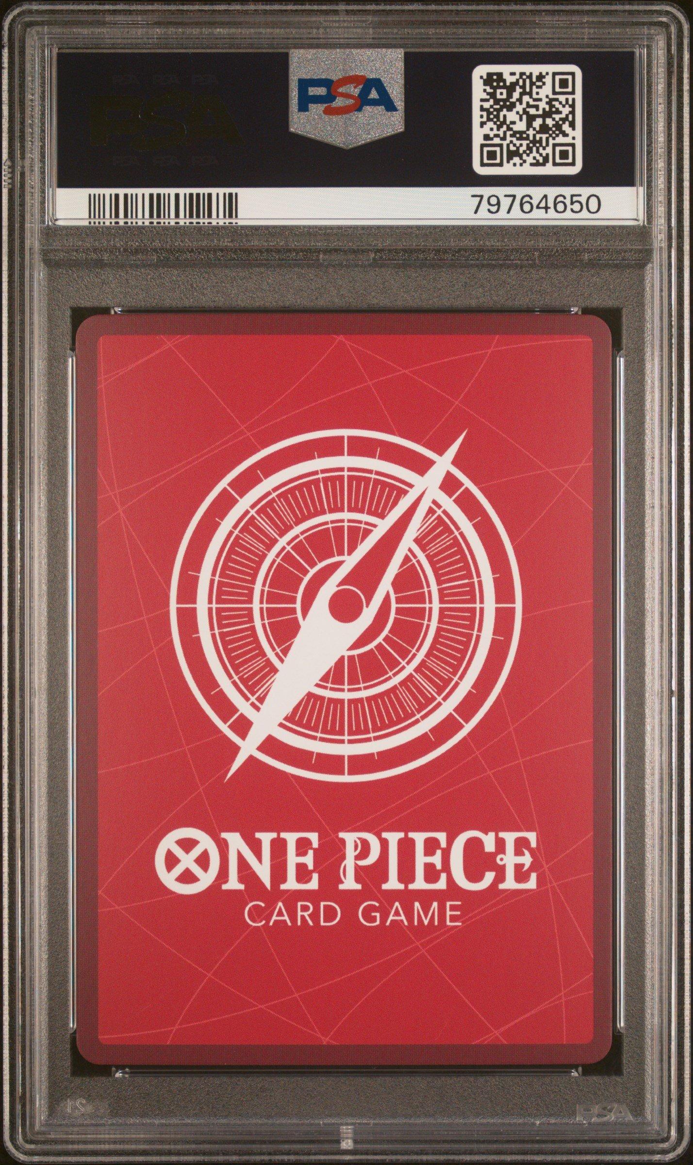 2023 One Piece Op02-paramount War 001 Edward Newgate Alternate Art PSA 10