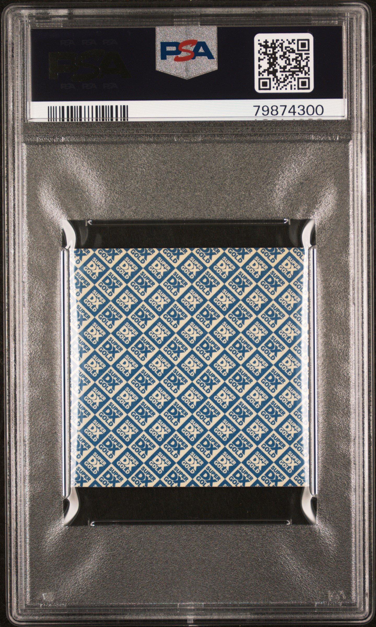 1999 Amada Pokemon Japanese Super Dx Gold Stickers D142 Slowbro PSA 9