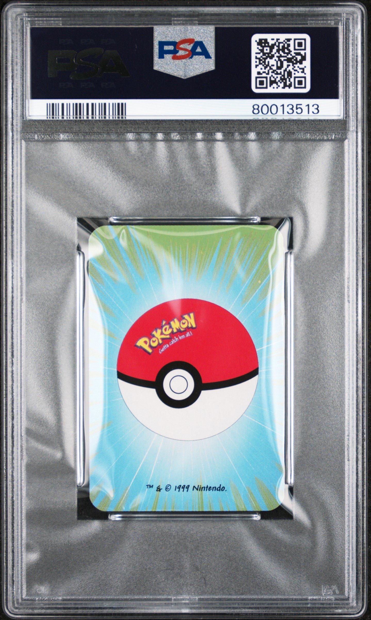 1999 Bicycle Pokemon Mini Playing Cards Green Deck  Machamp 2 Of Clubs PSA 10