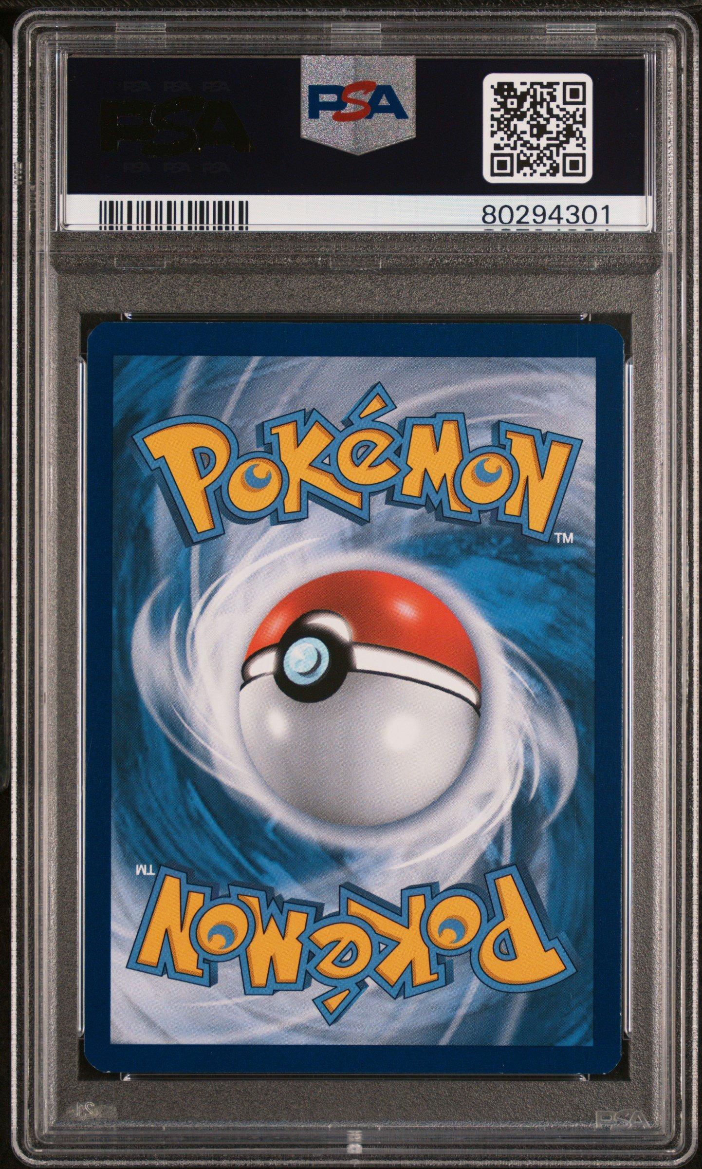 2016 Pokemon Xy Black Star Promo Xy113 Full Art/manaphy Mythical Pokemon Collection PSA 8