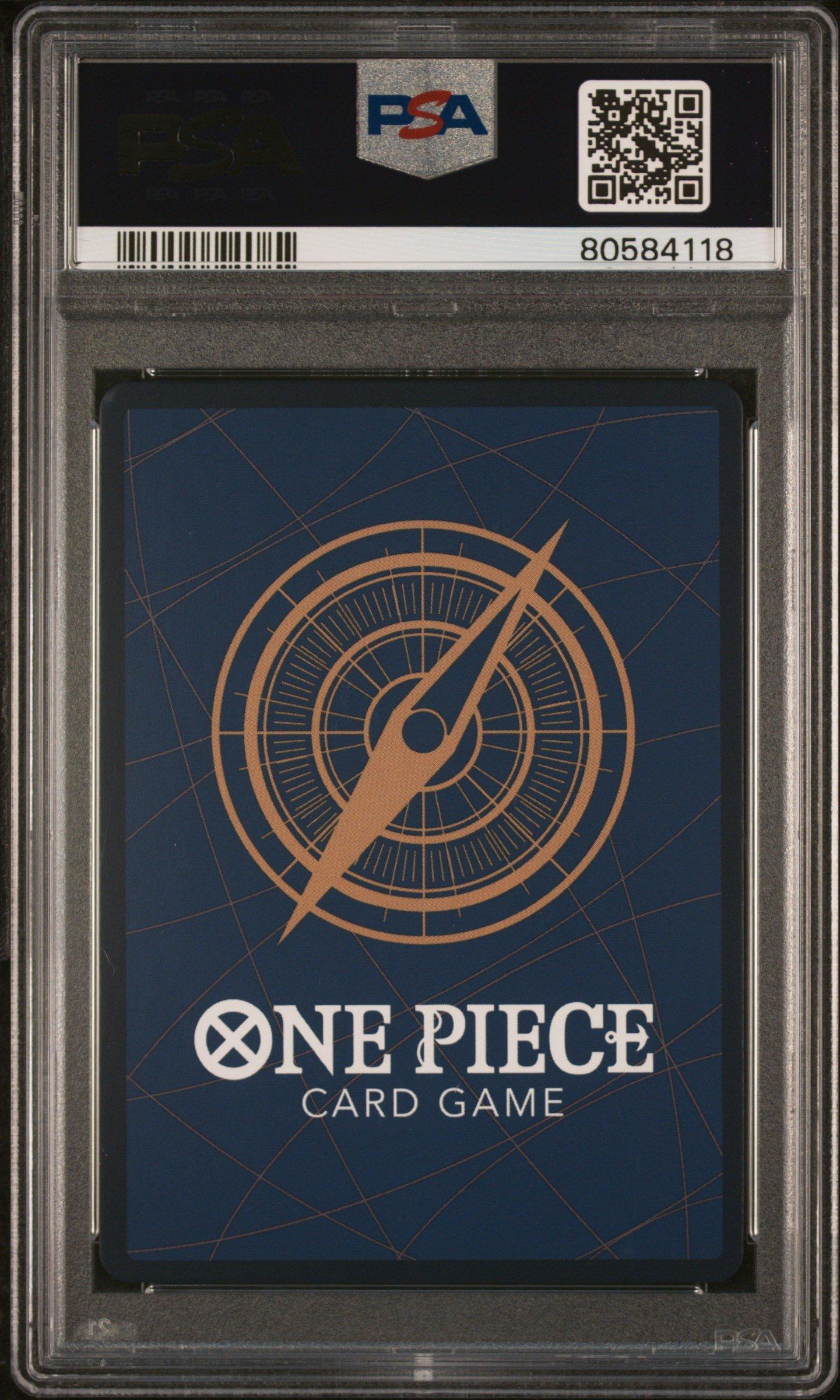 2022 One Piece Op01-romance Dawn 016 Nami Alternate Art-errata PSA 