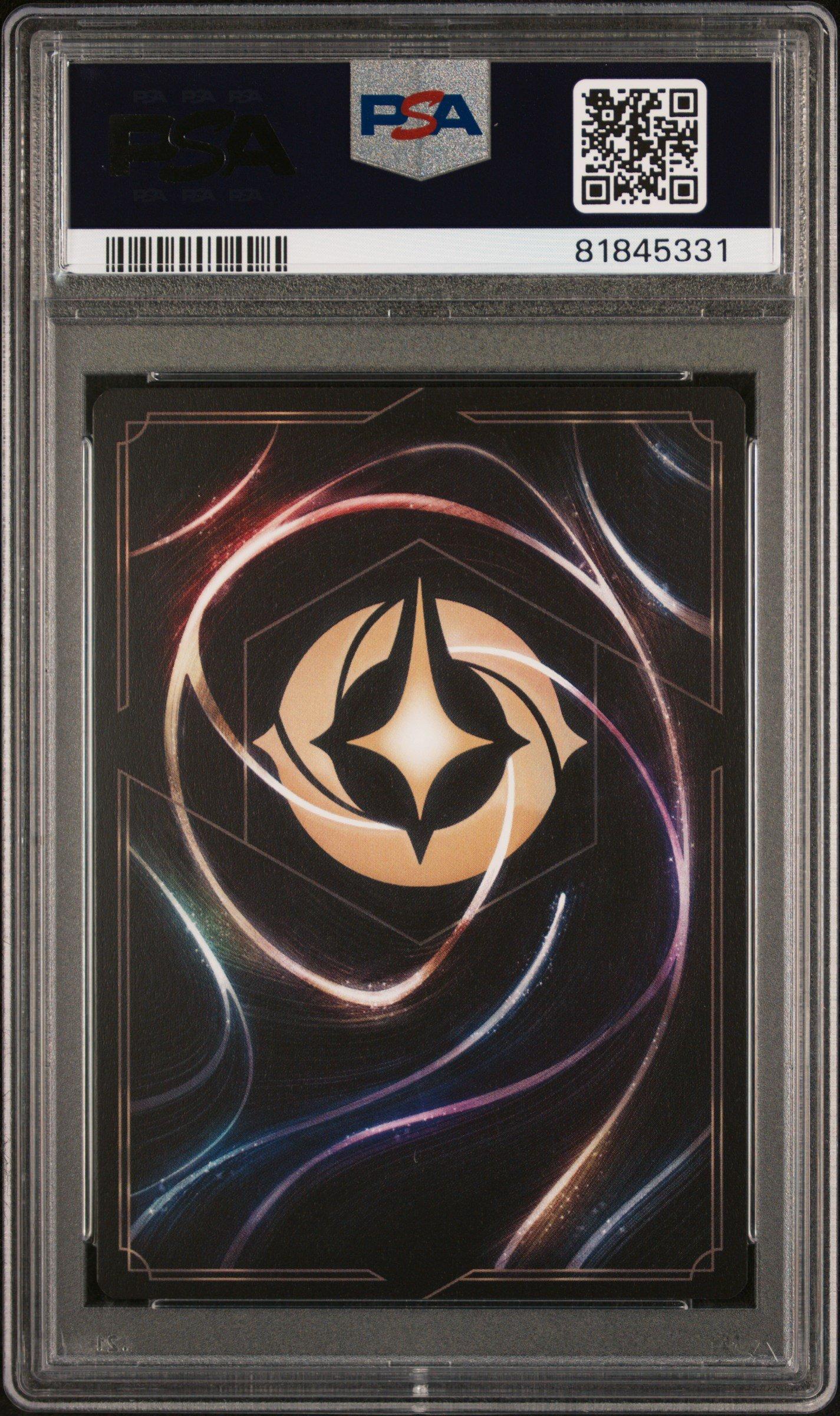 2023 Disney Lorcana En 1-the First Chapter 136 Sword Of Truth Foil PSA 10