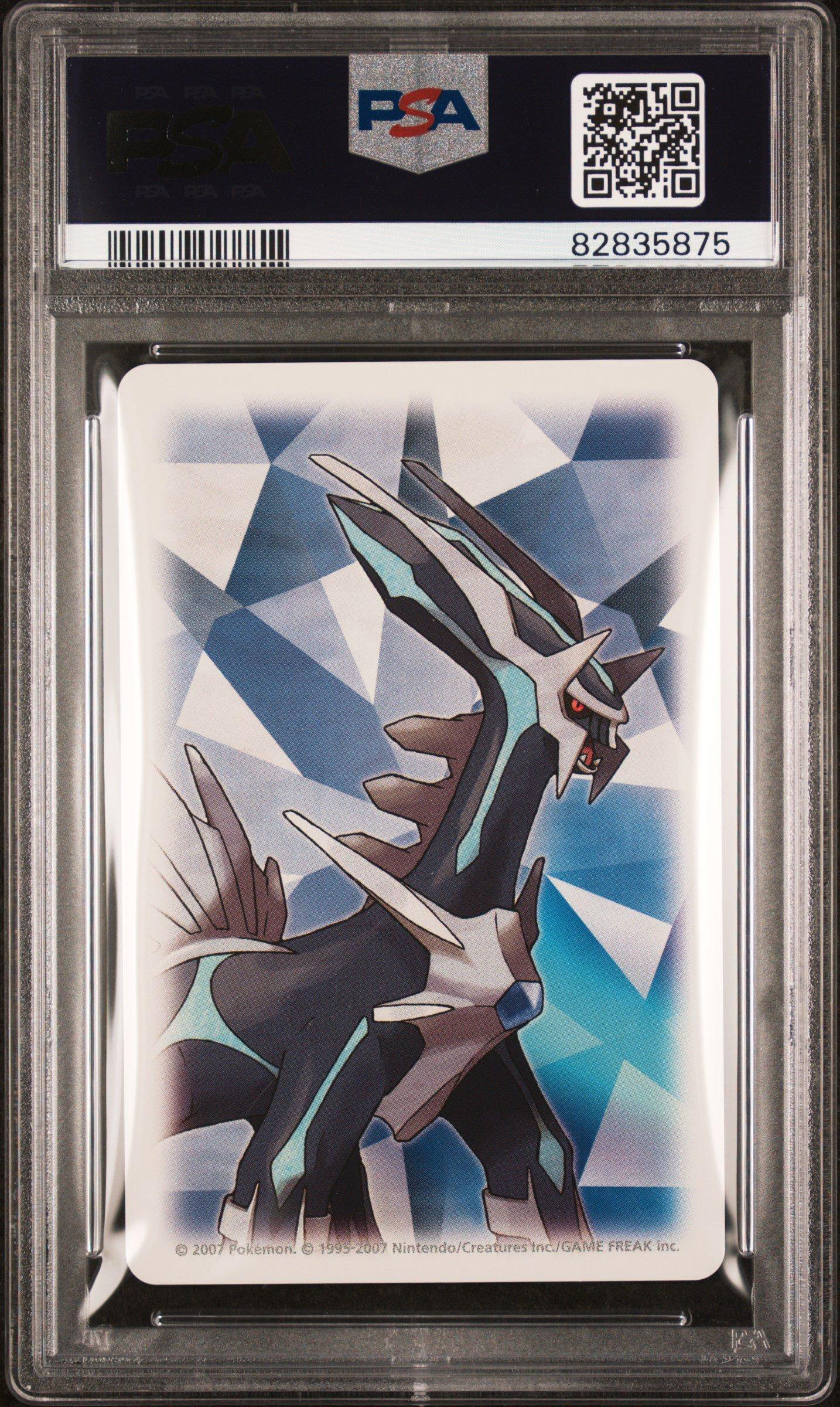 2007 Pokemon Diamond Version Playing Cards Chimchar Ace Of Spades PSA 10
