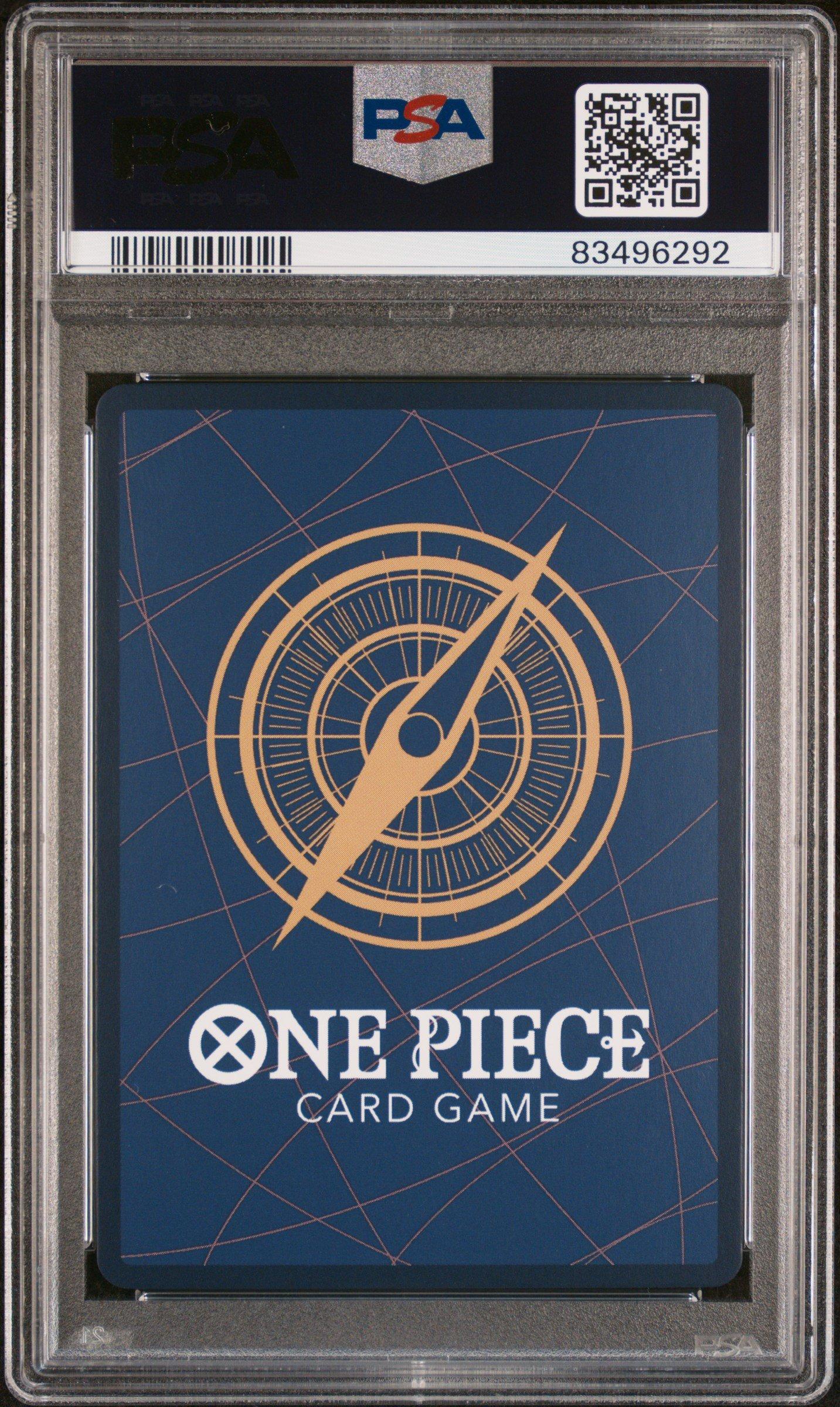 2023 One Piece Japanese Op03-pillars Of Strength 122 Sogeking Manga Alternate Art PSA 10