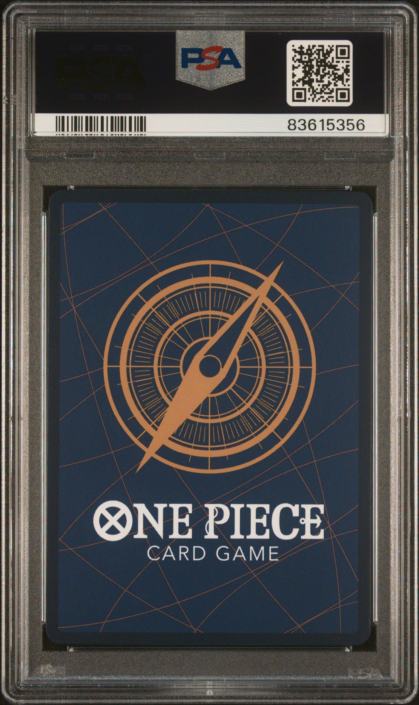 2023 One Piece Op02-paramount War 013 Portgas D. Ace Alternate Art PSA 10