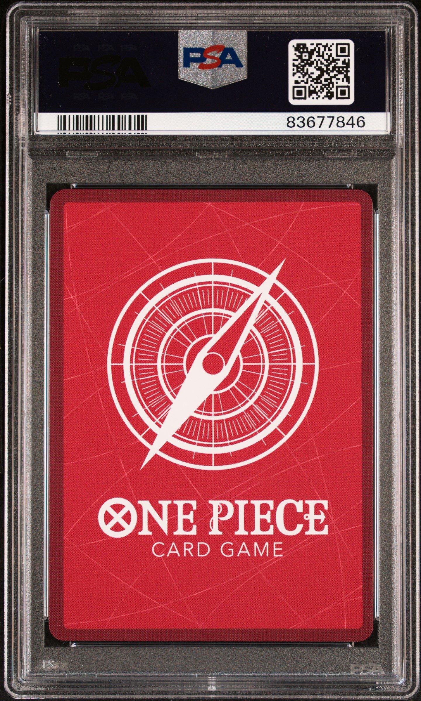 2023 One Piece Japanese Op04-kingdoms Of Intrigue 039 Rebecca Alternate Art PSA 10