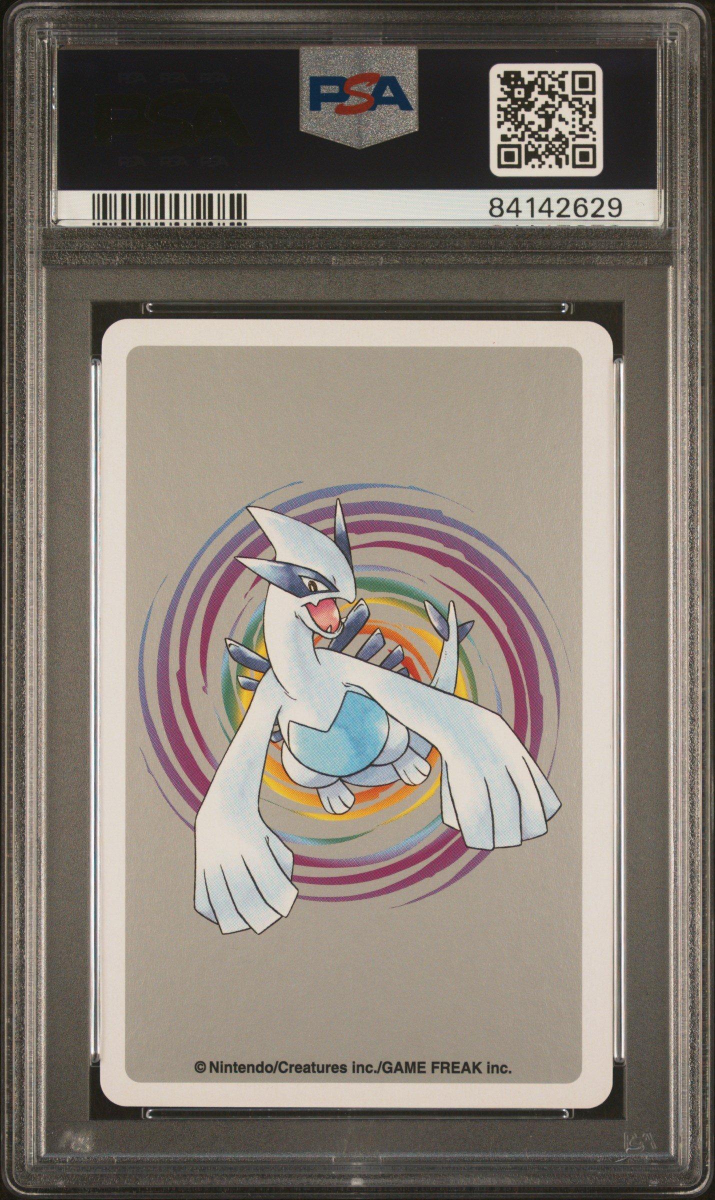 2000 Pokemon Silver Version Playing Cards 143 Snorlax 8 Of Spades